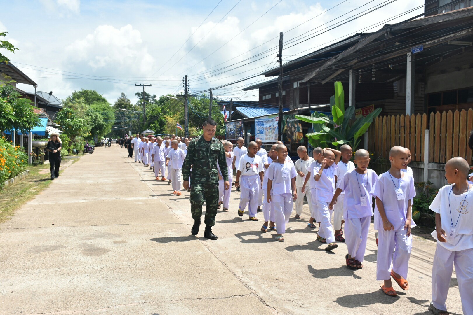 12 ตุลาคม 2560 เวลา 14.00 น.  บริษัทประชารัฐรักษามัคคีมหาสารคาม (วิสาหกิจเพื่อสังคม) จำกัด จัดโครงการบรรพชาสามเณร เพื่อถวายเป็นพระราชกุศลแด่พระบาทสมเด็จพระปรมิทรมหาภูมิพลอดุลยเดช บรมนาถบพิตร ครบ 1 ปี สวรรคต