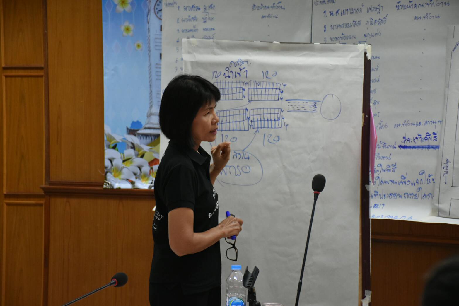 16 ตุลาคม 2560 การประชุมคณะทำงานดอกไม้จันทน์สำหรับประชาชน ในพระราชพิธีถวายพระเพลิงพระบรมศพพระบาทสมเด็จพระปรมินทรมหาภูมิพลอดุลยเดช บรมนาถบพิตร จังหวัดมหาสารคาม