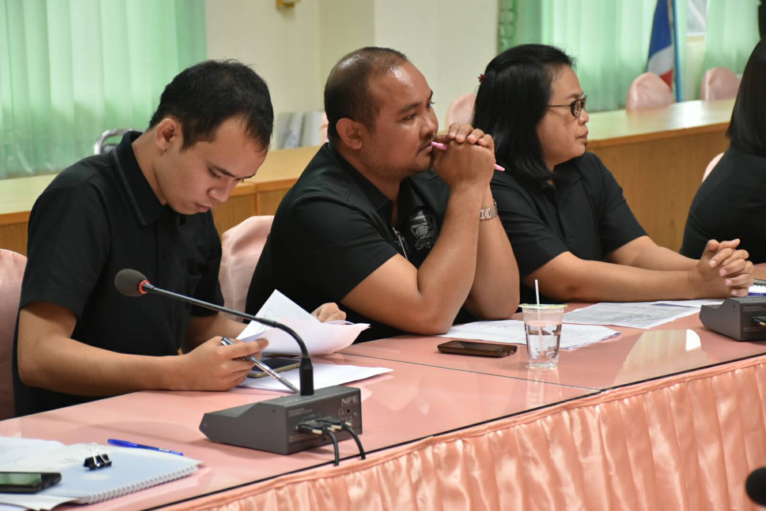 18 ตุลาคม 2560 การประชุมคณะทำงานดอกไม้จันทน์สำหรับประชาชน ในพระราชพิธีถวายพระเพลิงพระบรมศพพระบาทสมเด็จพระปรมินทรมหาภูมิพลอดุลยเดช บรมนาถบพิตร จังหวัดมหาสารคาม
