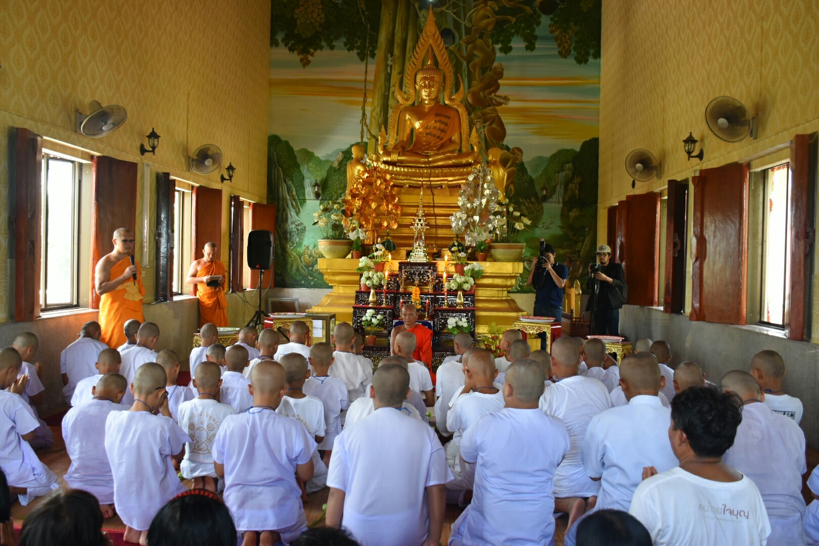 12 ตุลาคม 2560 เวลา 14.00 น.  บริษัทประชารัฐรักษามัคคีมหาสารคาม (วิสาหกิจเพื่อสังคม) จำกัด จัดโครงการบรรพชาสามเณร เพื่อถวายเป็นพระราชกุศลแด่พระบาทสมเด็จพระปรมิทรมหาภูมิพลอดุลยเดช บรมนาถบพิตร ครบ 1 ปี สวรรคต