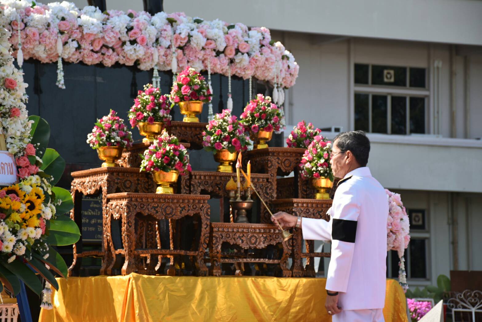 23 ตุลาคม 2560 นายเสน่ห์ นนทะโชติ ผู้ว่าราชการจังหวัดมหาสารคาม เป็นประธานในพิธีถวายสักการะพระบรมราชานุสาวรีย์พระบาทสมเด็จพระจุลจอมเกล้าเจ้าอยู่หัว เนื่องในวันปิยมหาราช
