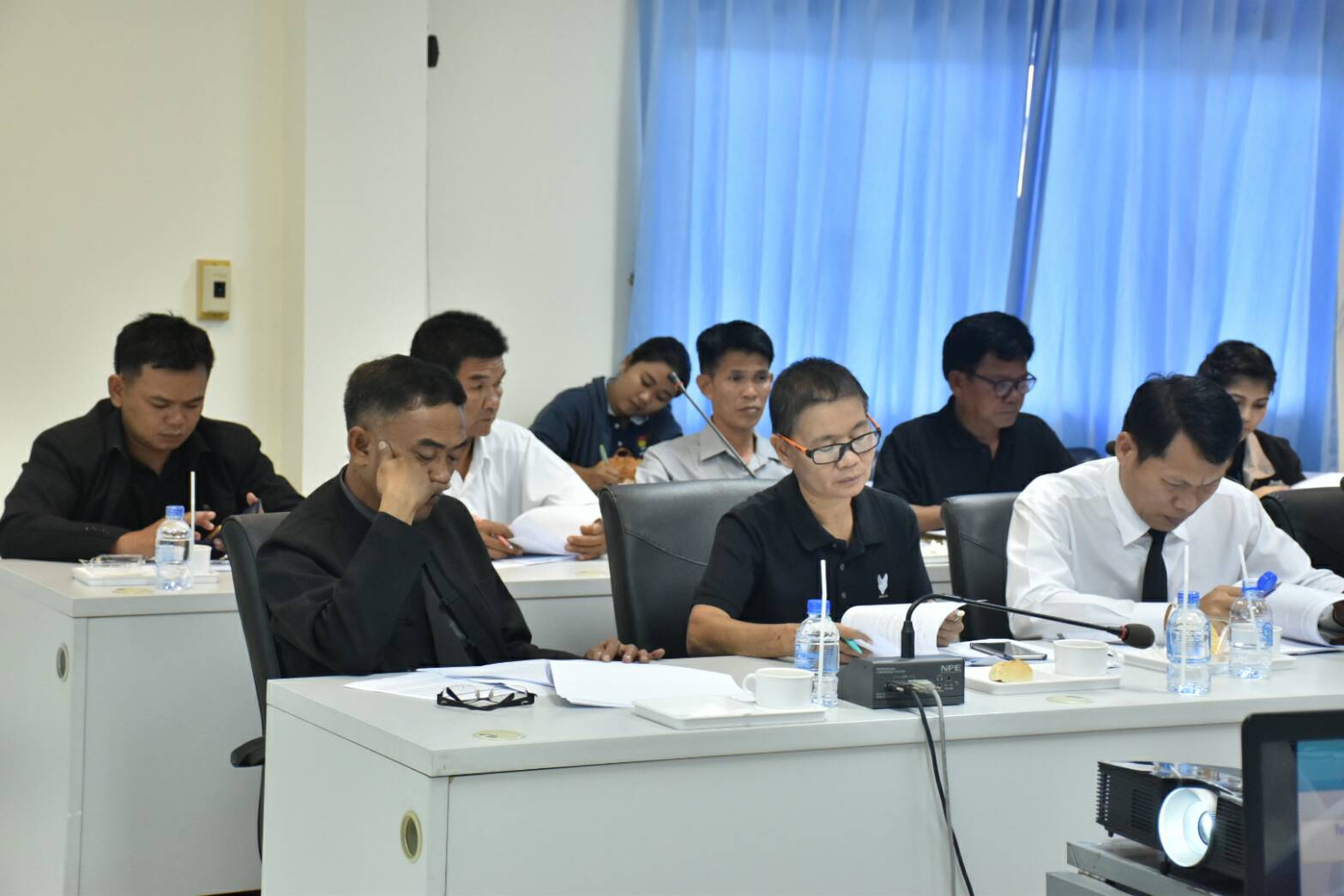27 ตุลาคม 2560 เวลา 13.30 น. นายทวี เสริมภักดีกุล รองผู้ว่าราชการจังหวัดมหาสารคาม เป็นประธานการประชุมคณะกรรมการศูนย์อำนวยการป้องกันและปราบปรามยาเสพติดจังหวัดมหาสารคาม (ศอ.ปส.จ.มค.) ครั้งที่ 10/2560