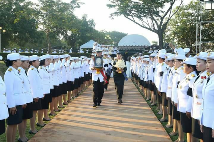 26 ตุลาคม 2560 พระราชพิธีถวายพระเพลิงพระบรมศพพระบาทสมเด็จพระปรมินทรมหาภูมิพลอดุลยเดช บรมนาถบพิตร ณ พระเมรุมาศจำลอง สนามหน้าศาลากลางจังหวัดมหาสารคาม