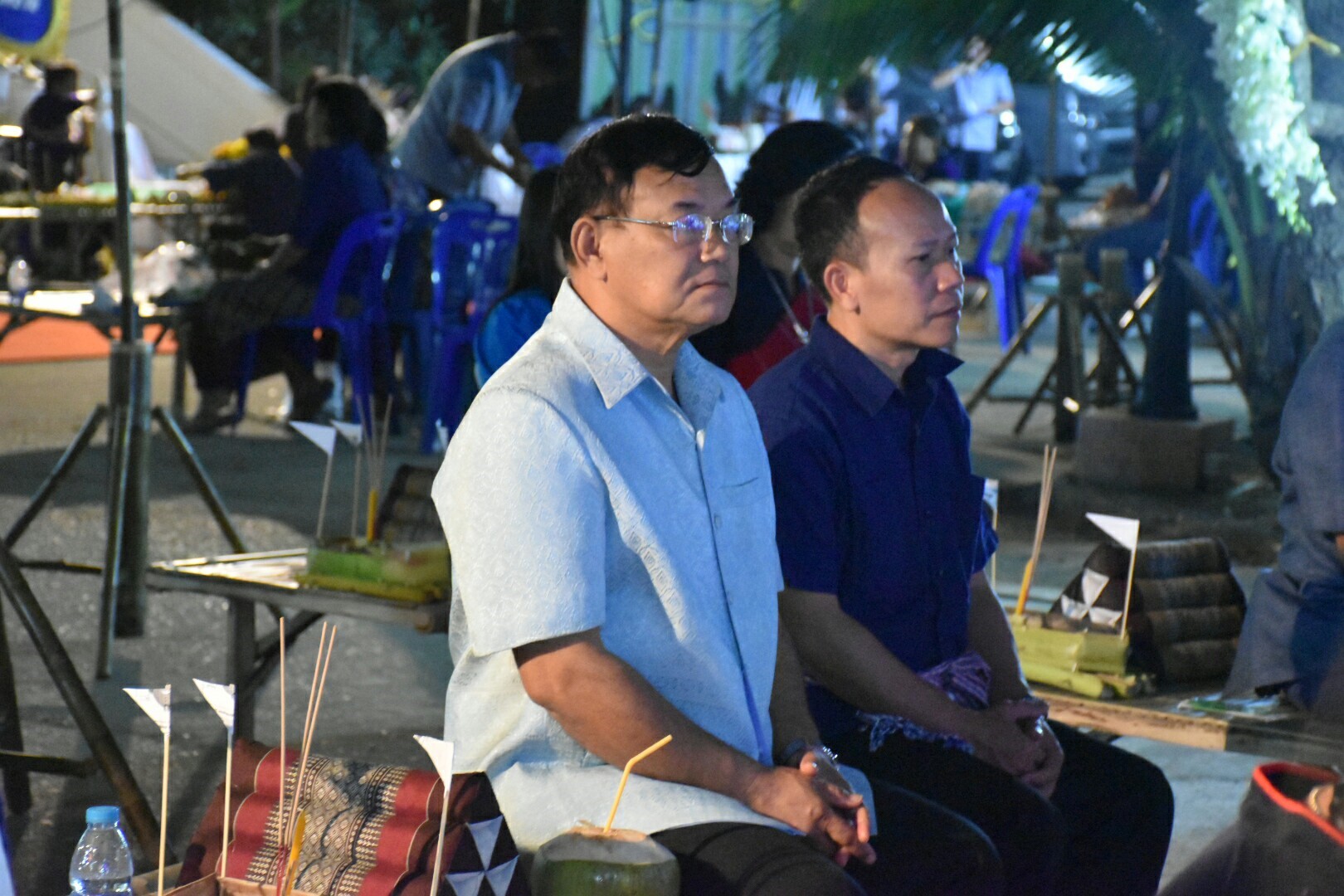 1 พฤศจิกายน 2560 นางบุญยิ่ง เทศน้อย พัฒนาการจังหวัดมหาสารคาม ร่วมงานแถลงข่าว “ล่องหุ่นเฮือไฟ ประเพณีไทญ้อ” ณ วัดสว่างวารี บ้านท่าขอนยาง ต.ท่าขอนยาง อ.กันทรวิชัย จังหวัดมหาสารคาม