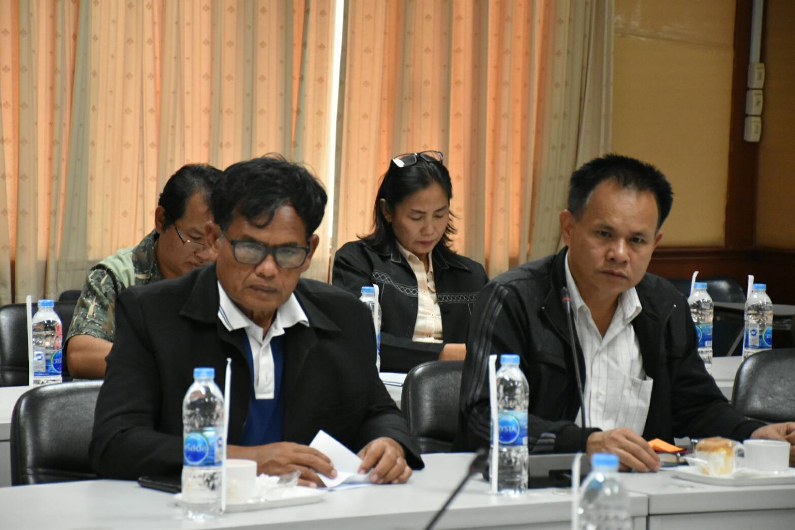 8 พฤศจิกายน 2560 การประชุมการขับเคลื่อนศูนย์เรียนรู้ปรัชญาเศรษฐกิจพอเพียงและเกษตรทฤษฎีใหม่ เฉลิมพระเกียรติ สมเด็จพระเทพรัตนราชสุดา สยามบรมราชกุมารี เนื่องในมหามงคลเฉลิมพระชนมพรรษา 63 พรรษา 2 เมษายน 2561 ครั้งที่ 2/2560
