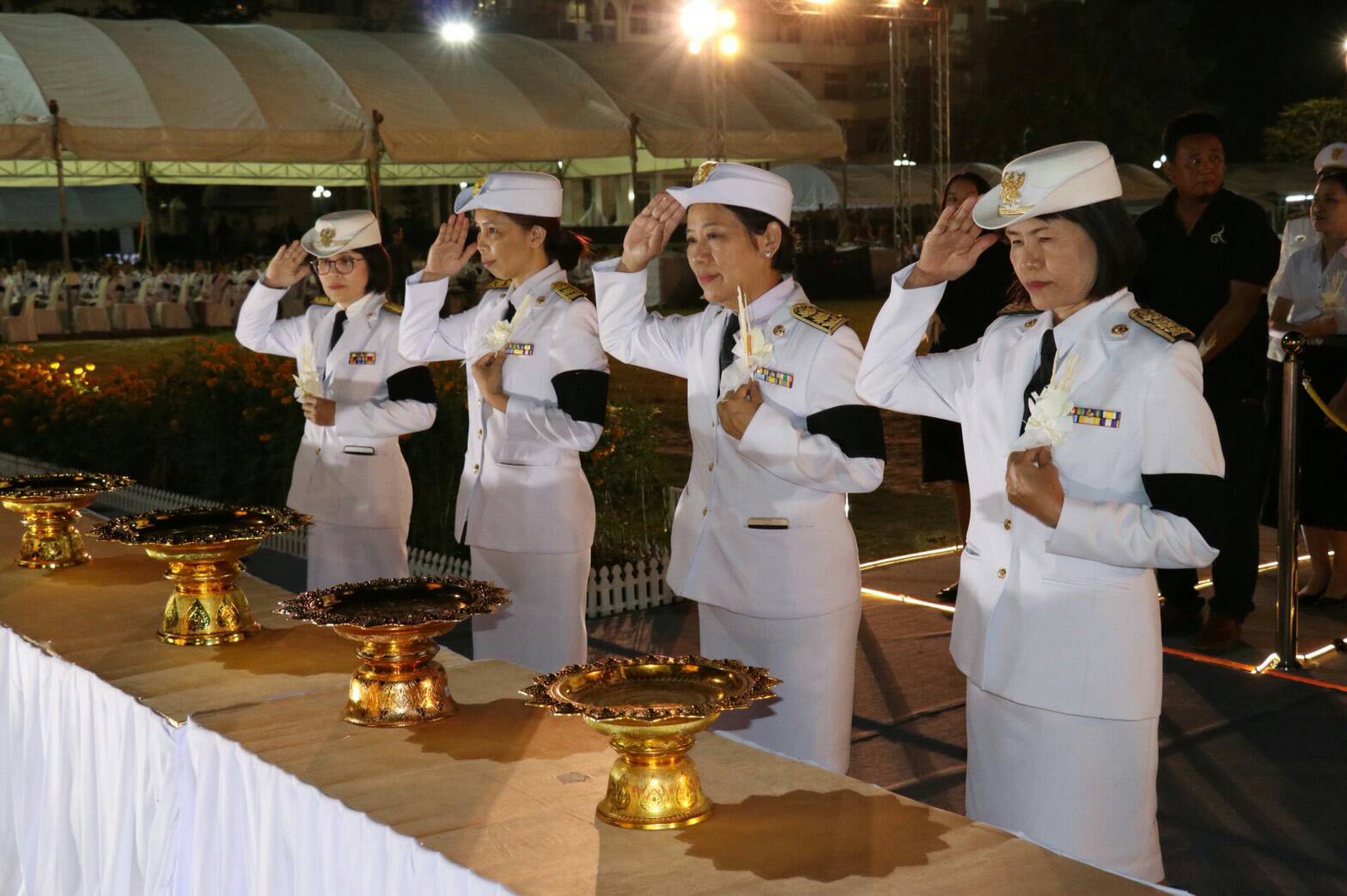 26 ตุลาคม 2560 พระราชพิธีถวายพระเพลิงพระบรมศพพระบาทสมเด็จพระปรมินทรมหาภูมิพลอดุลยเดช บรมนาถบพิตร ณ พระเมรุมาศจำลอง สนามหน้าศาลากลางจังหวัดมหาสารคาม