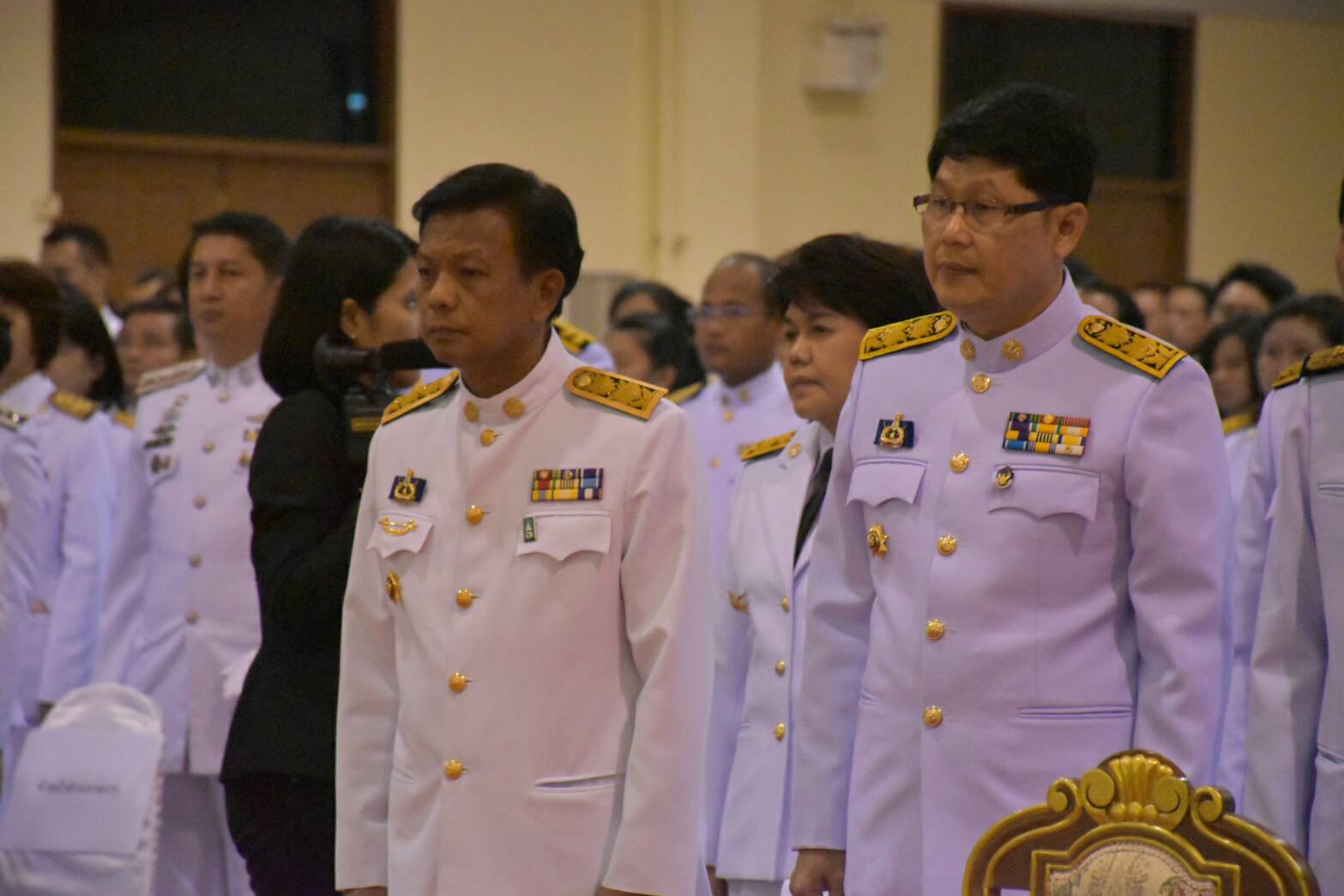 14 พฤศจิกายน 2560 นายเสน่ห์ นนทะโชติ ผู้ว่าราชการจังหวัดมหาสารคาม เป็นประธานพิธีวางพานพุ่มดอกไม้สดถวายแด่พระบาทสมเด็จพระปรมินทร มหาภูมิพลอดุลยเดช บรมนาถบพิตร เนื่องในวันพระบิดาแห่งฝนหลวง ประจำปี 2560