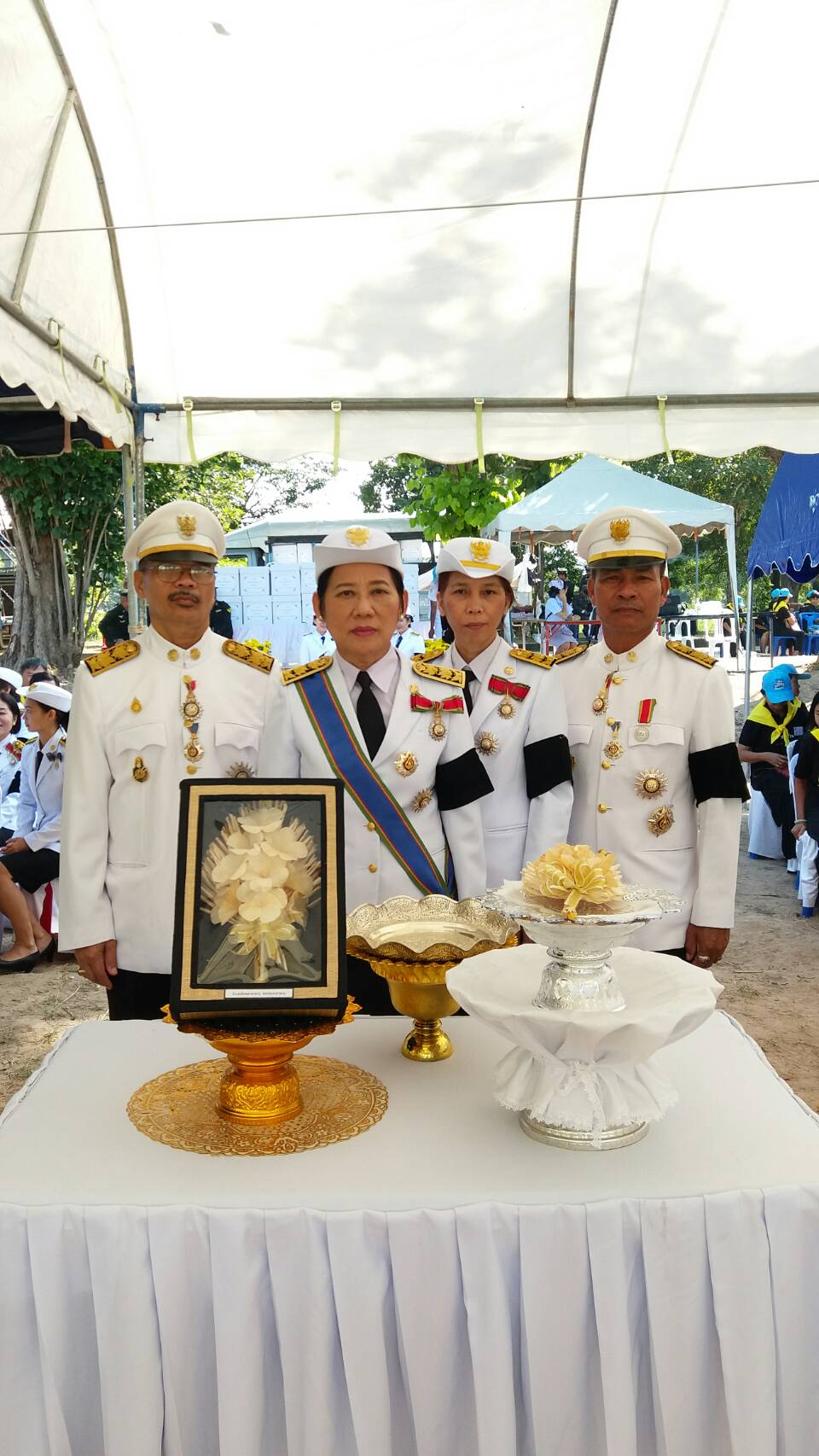 26 ตุลาคม 2560 พระราชพิธีถวายพระเพลิงพระบรมศพพระบาทสมเด็จพระปรมินทรมหาภูมิพลอดุลยเดช บรมนาถบพิตร ณ พระเมรุมาศจำลอง สนามหน้าศาลากลางจังหวัดมหาสารคาม