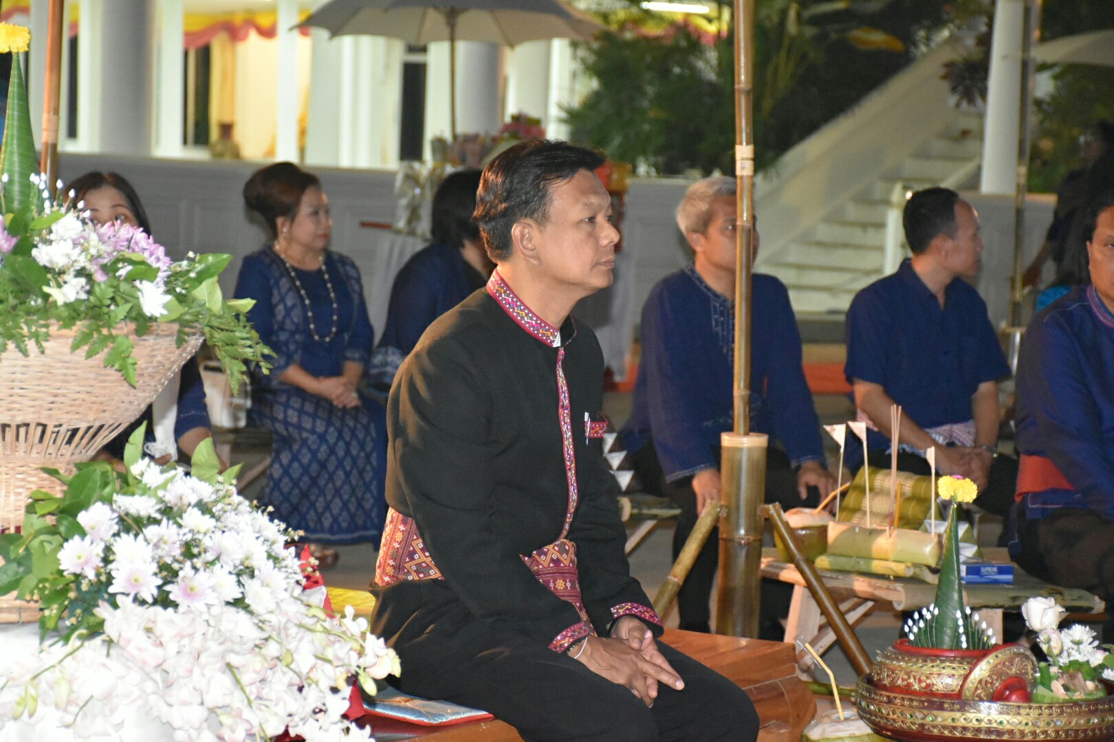 1 พฤศจิกายน 2560 นางบุญยิ่ง เทศน้อย พัฒนาการจังหวัดมหาสารคาม ร่วมงานแถลงข่าว “ล่องหุ่นเฮือไฟ ประเพณีไทญ้อ” ณ วัดสว่างวารี บ้านท่าขอนยาง ต.ท่าขอนยาง อ.กันทรวิชัย จังหวัดมหาสารคาม