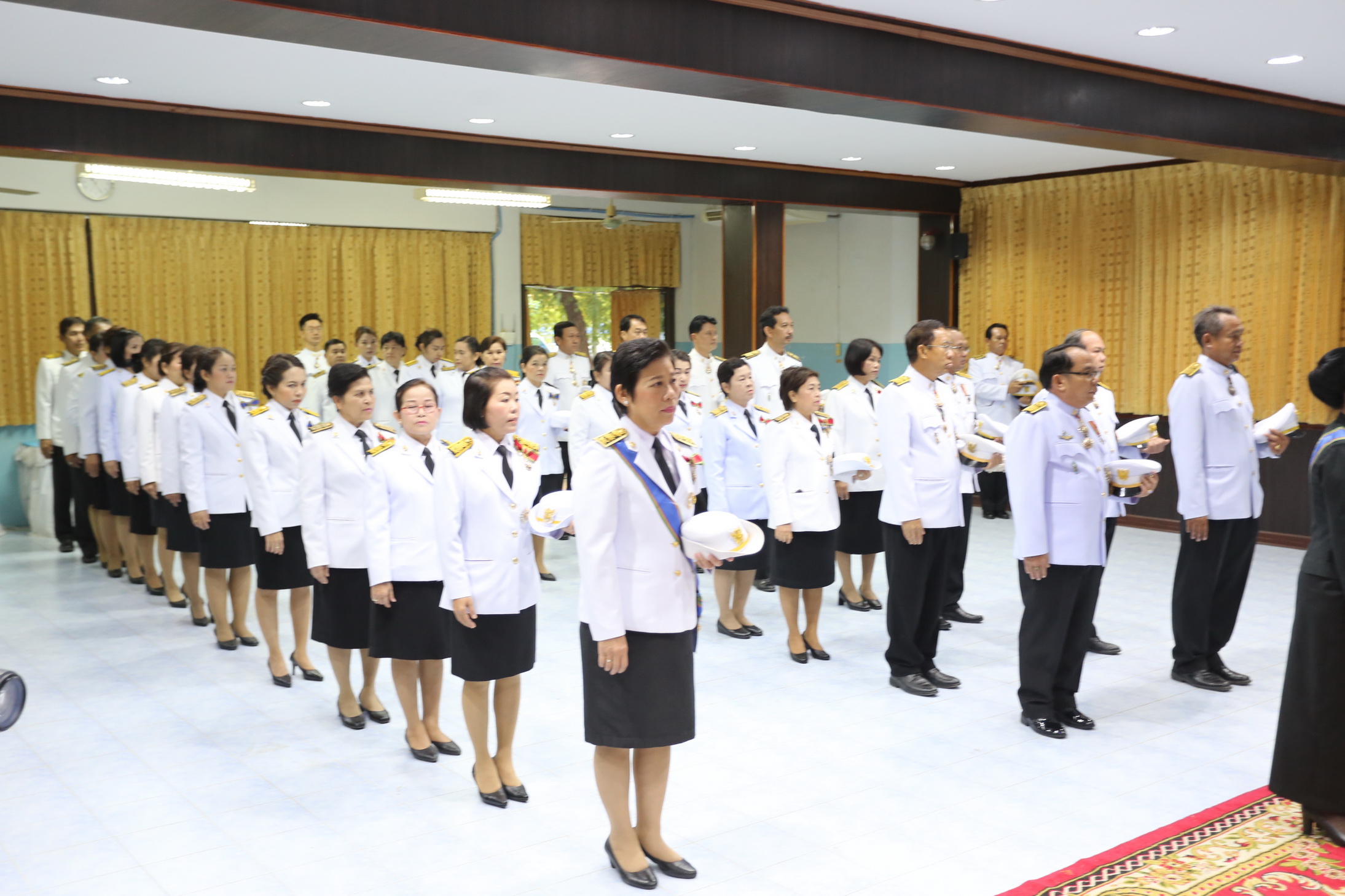 26 ตุลาคม 2560 พระราชพิธีถวายพระเพลิงพระบรมศพพระบาทสมเด็จพระปรมินทรมหาภูมิพลอดุลยเดช บรมนาถบพิตร ณ พระเมรุมาศจำลอง สนามหน้าศาลากลางจังหวัดมหาสารคาม