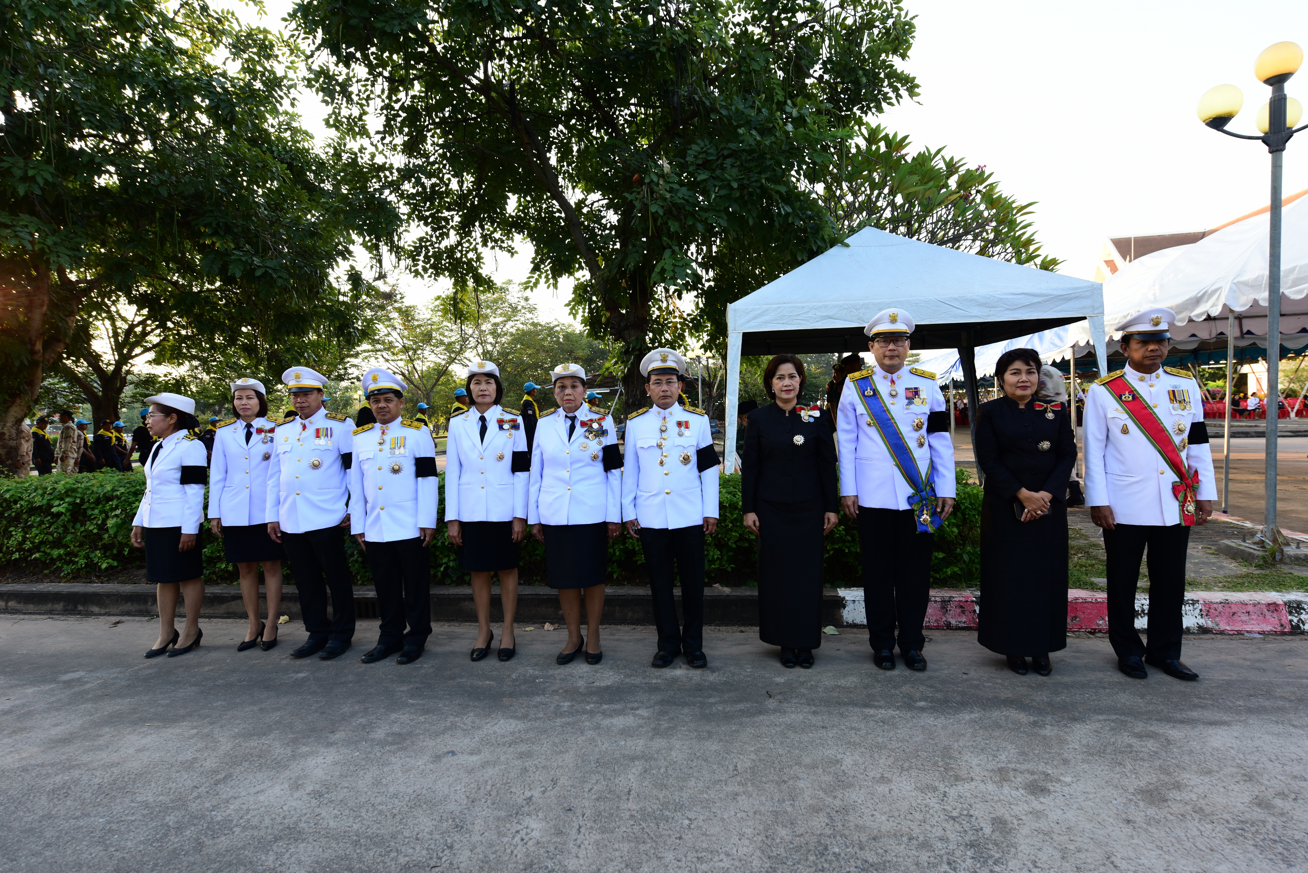 26 ตุลาคม 2560 พระราชพิธีถวายพระเพลิงพระบรมศพพระบาทสมเด็จพระปรมินทรมหาภูมิพลอดุลยเดช บรมนาถบพิตร ณ พระเมรุมาศจำลอง สนามหน้าศาลากลางจังหวัดมหาสารคาม