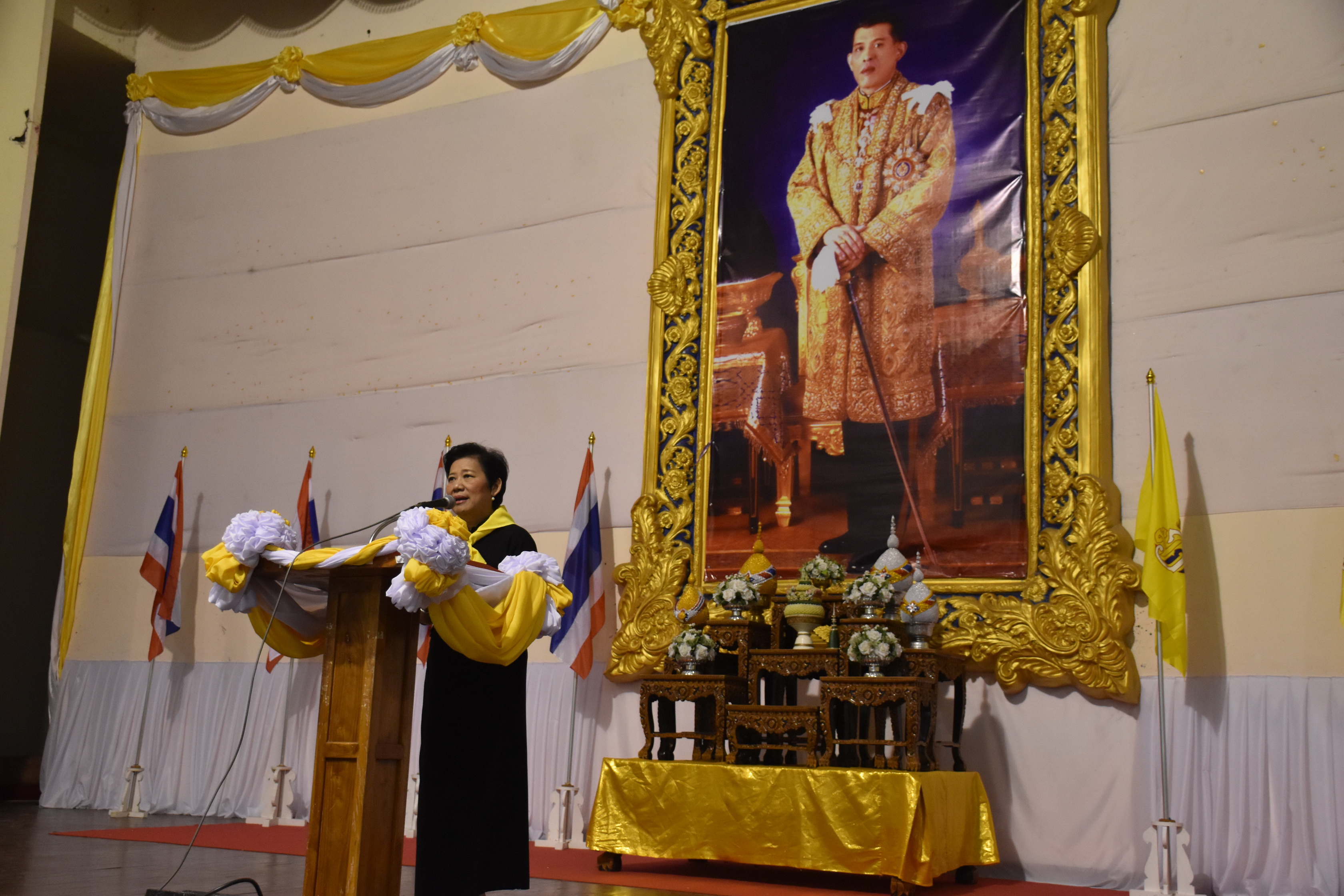 24 ตุลาคม 2560 จังหวัดมหาสารคามจัดประชุมจิตอาสาเฉพาะกิจฯ จังหวัดมหาสารคาม และซักซ้อมการปฏิบัติหน้าที่จิตอาสาเฉพาะกิจ 8 ประเภท ในพระราชพิธีถวายพระเพลิงพระบรมศพฯ แบบเสมือนจริง