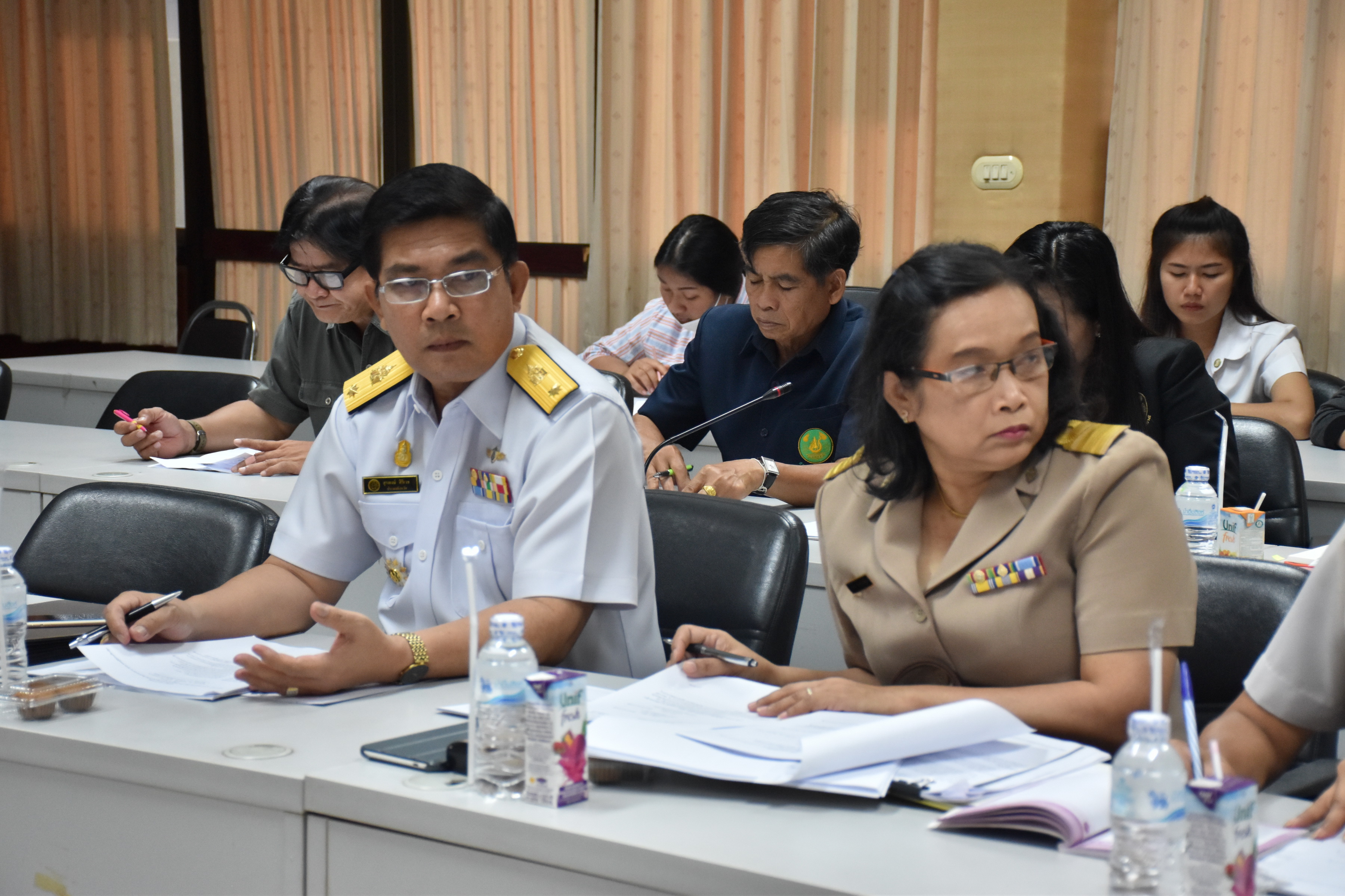 13 พฤศจิกายน 2560 การประชุมคณะกรรมการประสานและขับเคลื่อนนโยบายสานพลังประชารัฐ ประจำจังหวัดมหาสารคาม (คสป.) และผู้มีส่วนเกี่ยวข้อง ครั้งที่ 1/2561