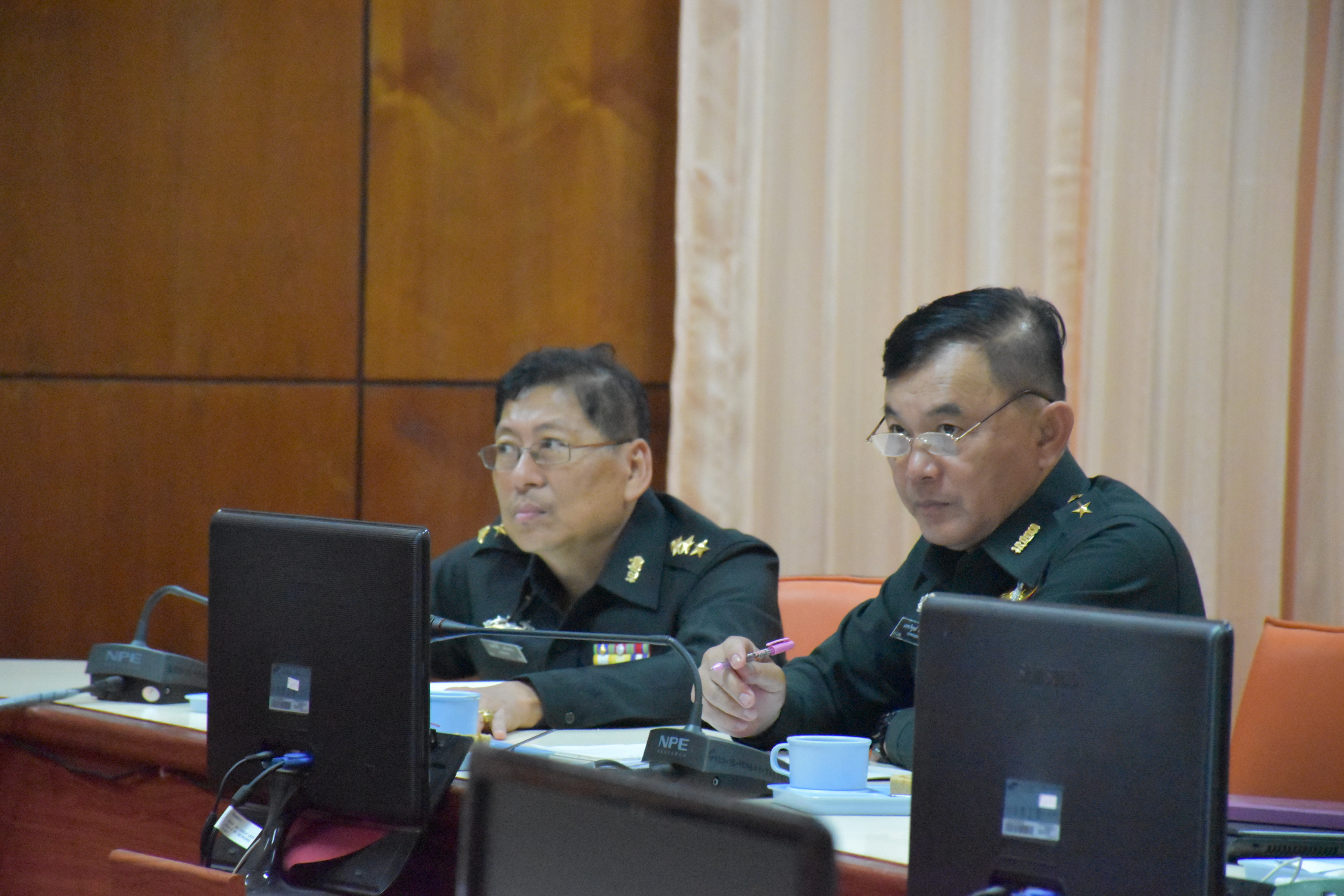 13 พฤศจิกายน 2560 การประชุมกองอำนวยการรักษาความมั่นคงภายใน จังหวัดมหาสารคาม ณ ห้องประชุม 307 ศาลากลางจังหวัดมหาสารคาม