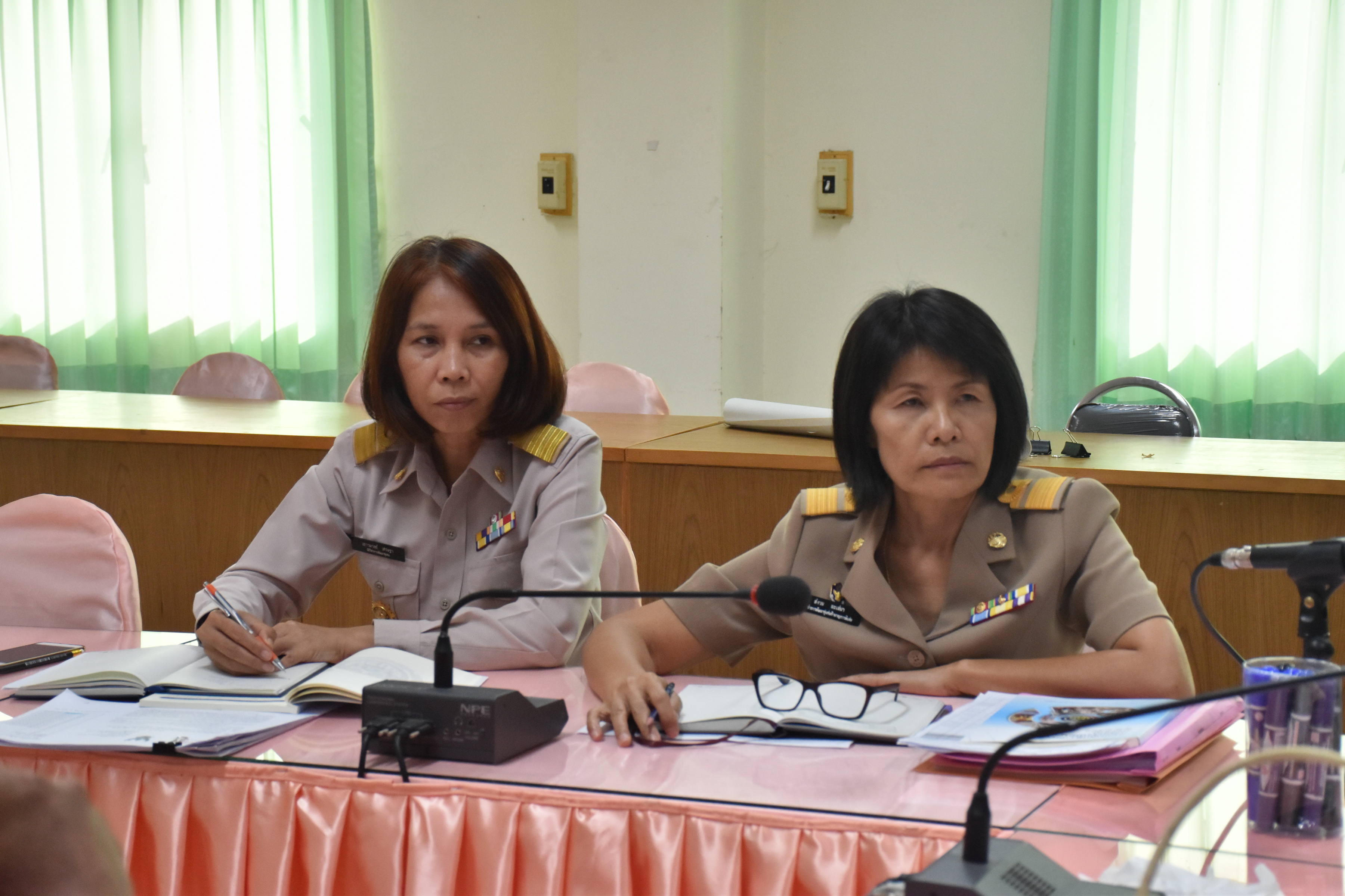 30 ตุลาคม 2560 การประชุมหัวหน้ากลุ่ม หัวหน้าฝ่าย และนักวิชาการพัฒนาชุมชนจังหวัดมหาสารคาม