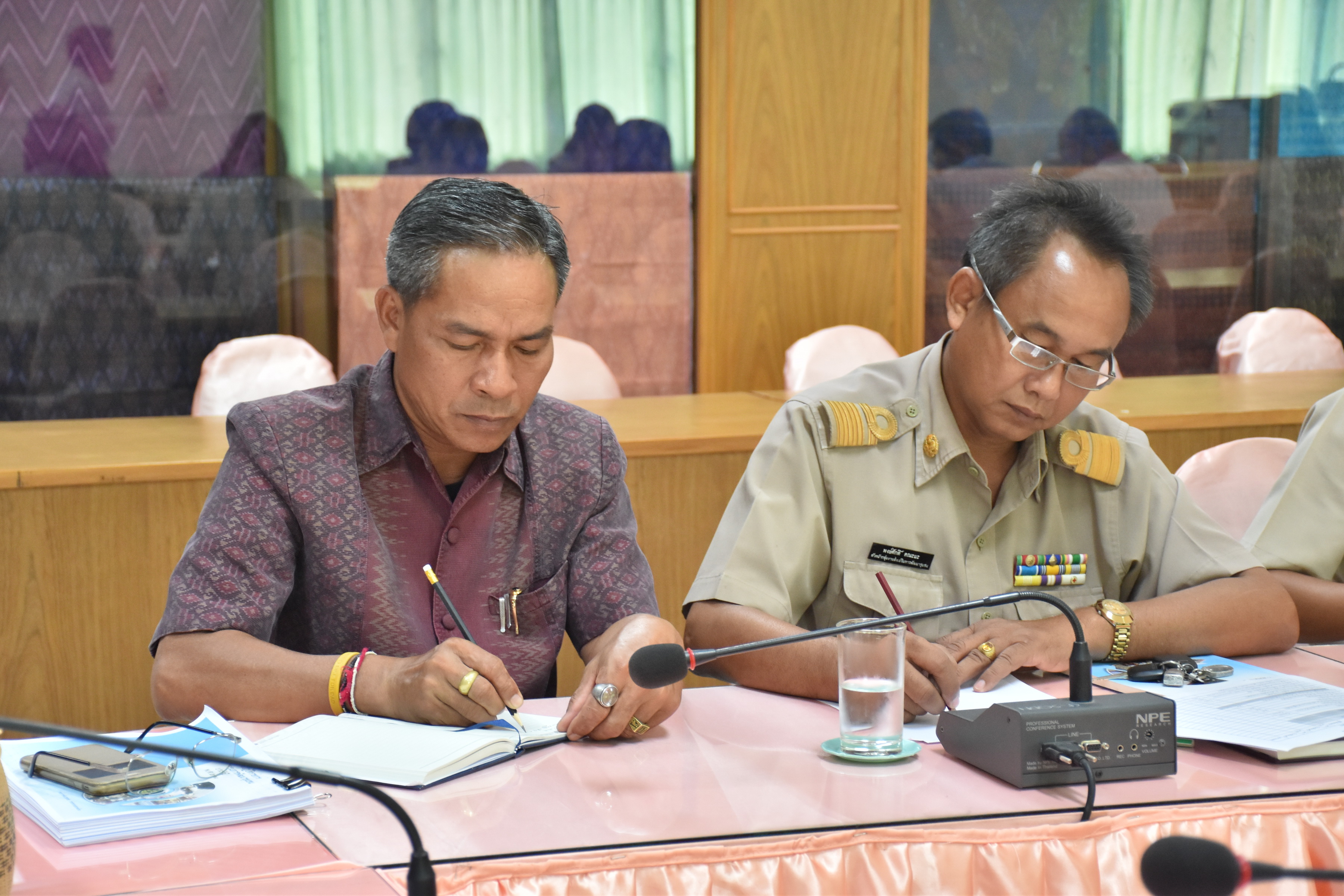 30 ตุลาคม 2560 การประชุมหัวหน้ากลุ่ม หัวหน้าฝ่าย และนักวิชาการพัฒนาชุมชนจังหวัดมหาสารคาม