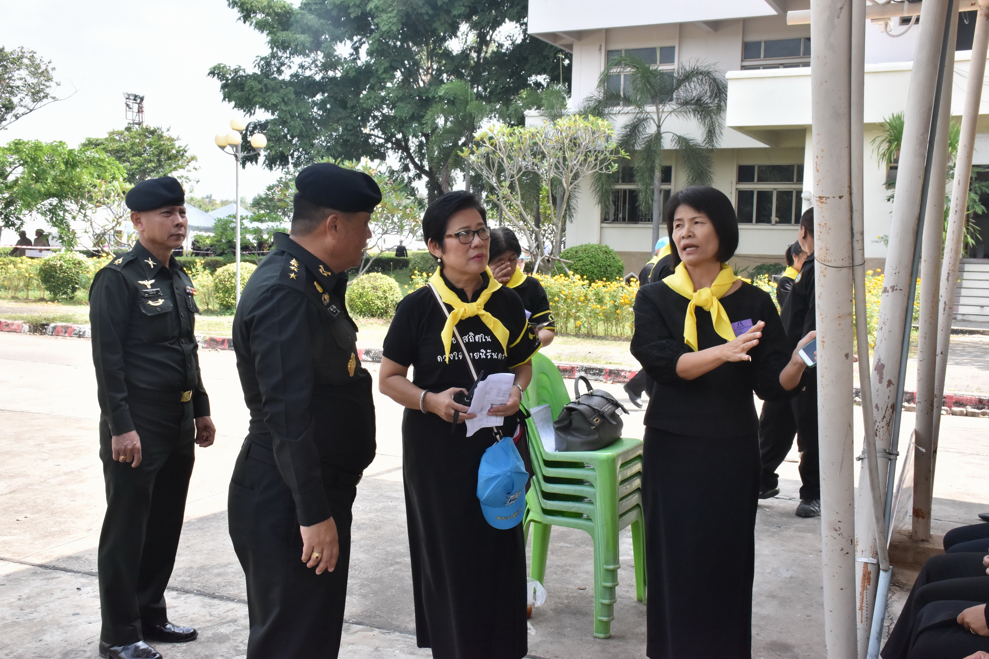 24 ตุลาคม 2560 จังหวัดมหาสารคามจัดประชุมจิตอาสาเฉพาะกิจฯ จังหวัดมหาสารคาม และซักซ้อมการปฏิบัติหน้าที่จิตอาสาเฉพาะกิจ 8 ประเภท ในพระราชพิธีถวายพระเพลิงพระบรมศพฯ แบบเสมือนจริง