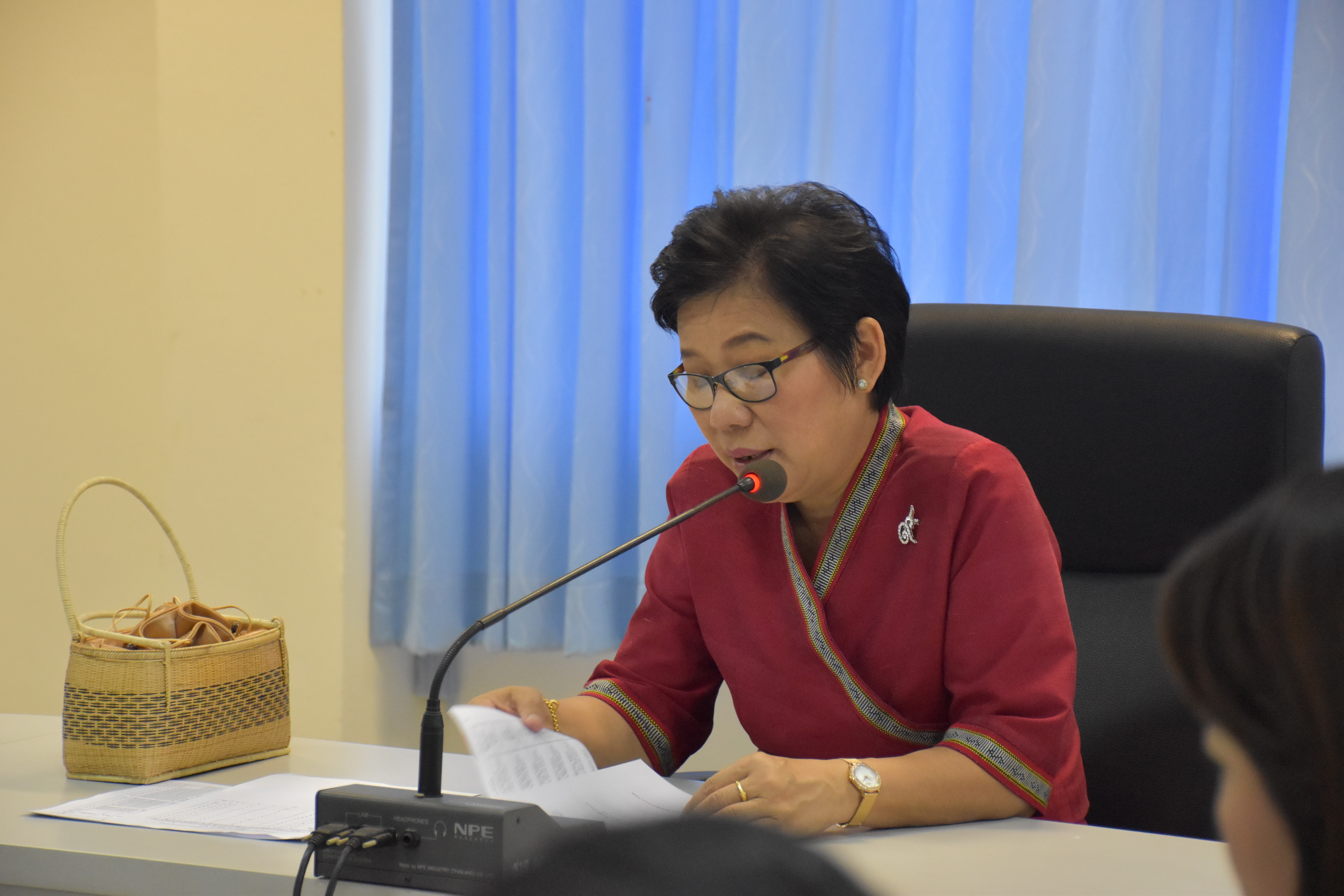 15 พฤศจิกายน 2560 การประชุมเจ้าหน้าที่พัฒนาชุมชนอำเภอ และกลุ่มผู้ผลิต ผู้ประกอบการ OTOP ที่เข้าร่วมงาน OTOP City 2017