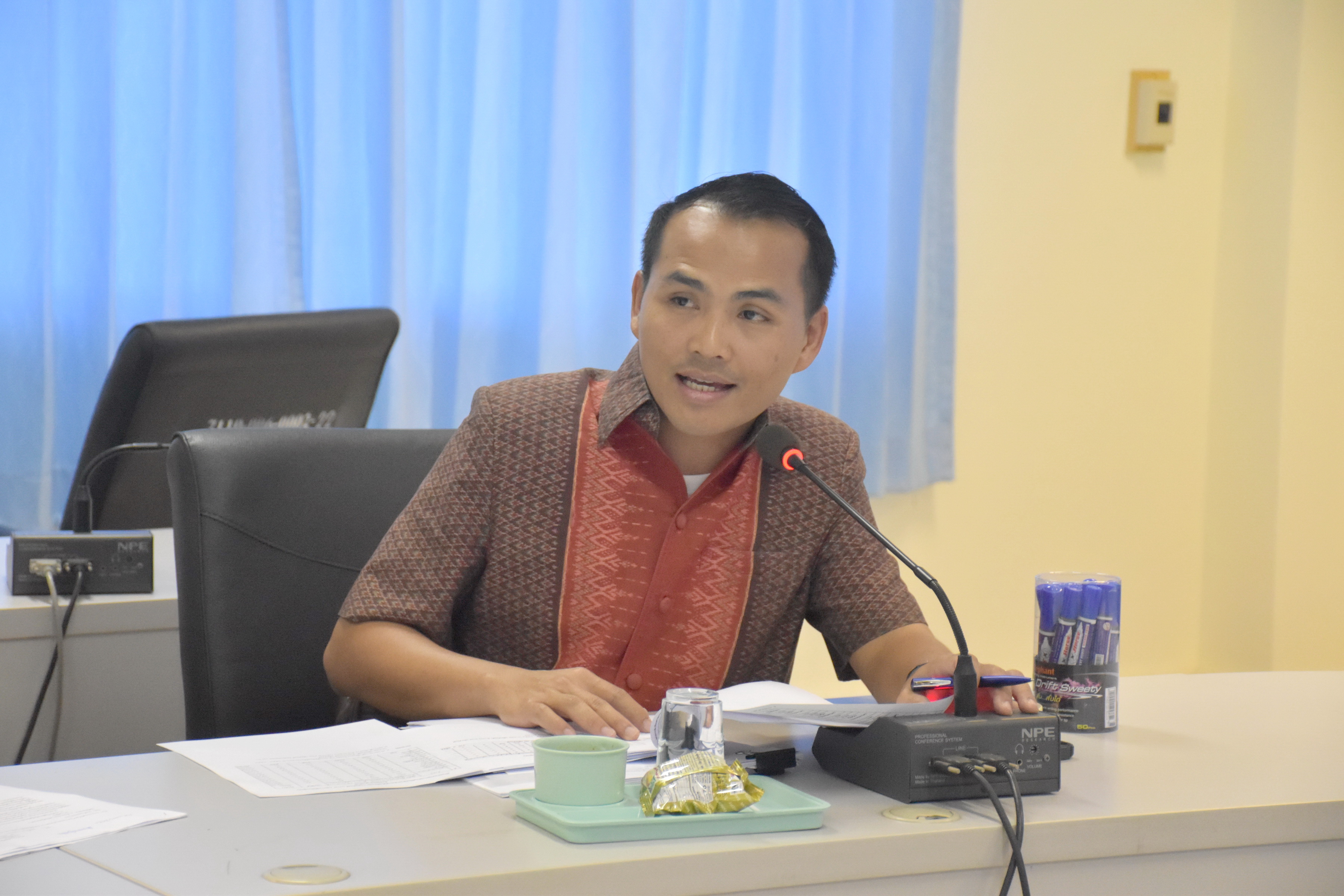 15 พฤศจิกายน 2560 การประชุมเจ้าหน้าที่พัฒนาชุมชนอำเภอ และกลุ่มผู้ผลิต ผู้ประกอบการ OTOP ที่เข้าร่วมงาน OTOP City 2017