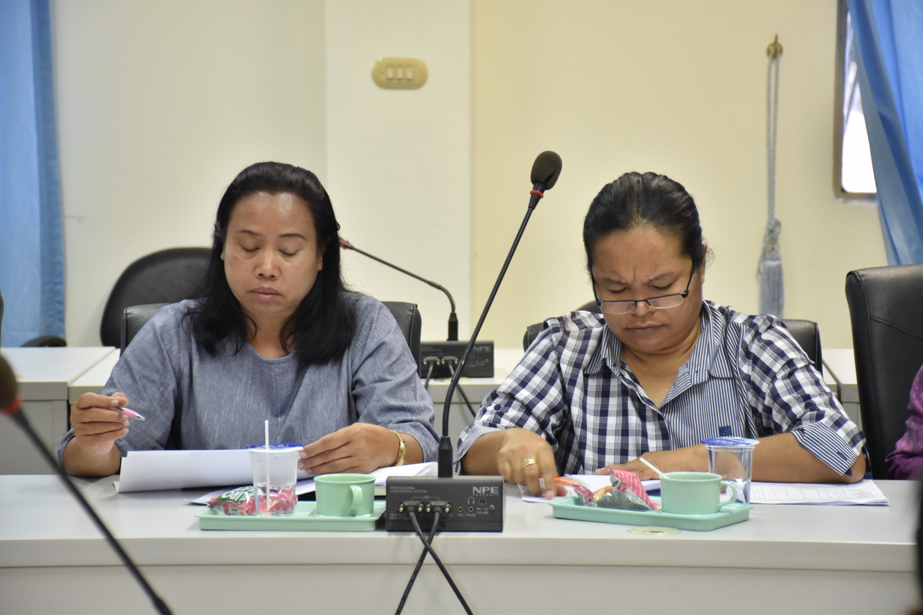 15 พฤศจิกายน 2560 การประชุมเจ้าหน้าที่พัฒนาชุมชนอำเภอ และกลุ่มผู้ผลิต ผู้ประกอบการ OTOP ที่เข้าร่วมงาน OTOP City 2017