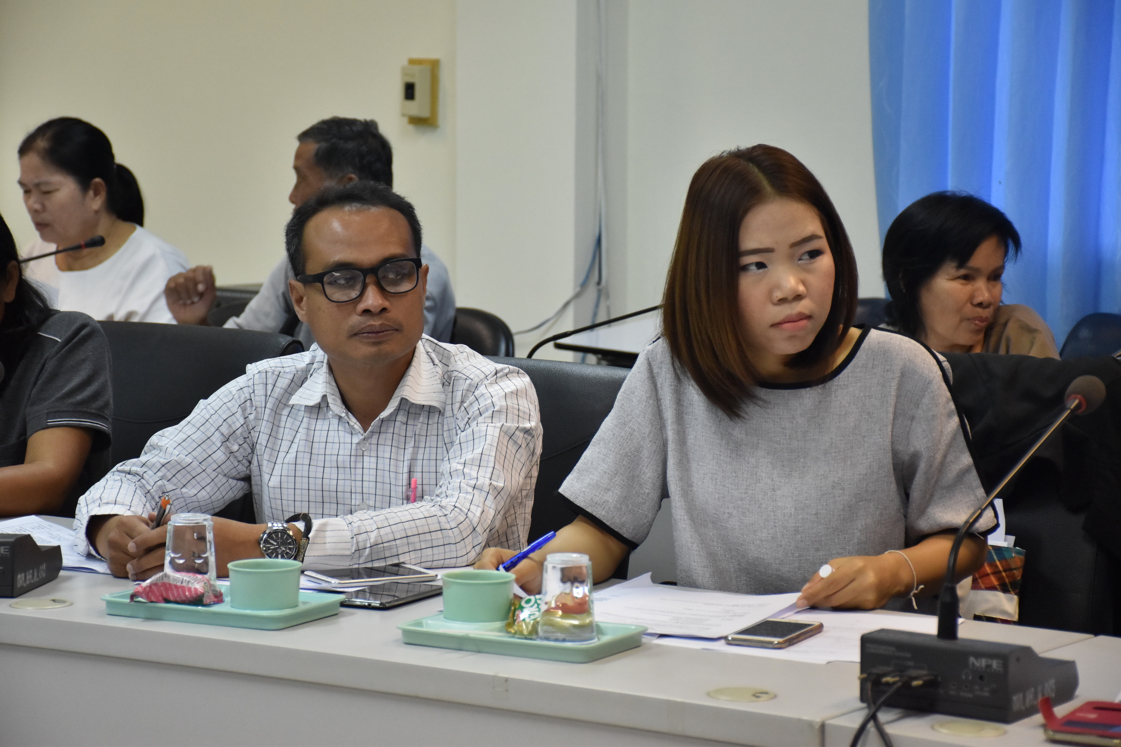 15 พฤศจิกายน 2560 การประชุมเจ้าหน้าที่พัฒนาชุมชนอำเภอ และกลุ่มผู้ผลิต ผู้ประกอบการ OTOP ที่เข้าร่วมงาน OTOP City 2017