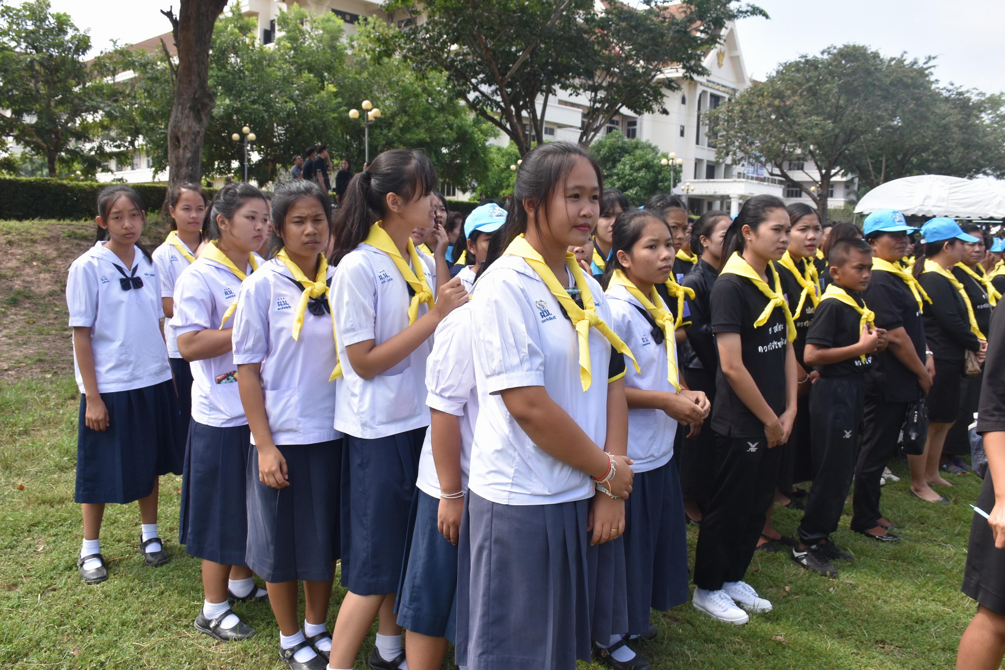 24 ตุลาคม 2560 จังหวัดมหาสารคามจัดประชุมจิตอาสาเฉพาะกิจฯ จังหวัดมหาสารคาม และซักซ้อมการปฏิบัติหน้าที่จิตอาสาเฉพาะกิจ 8 ประเภท ในพระราชพิธีถวายพระเพลิงพระบรมศพฯ แบบเสมือนจริง
