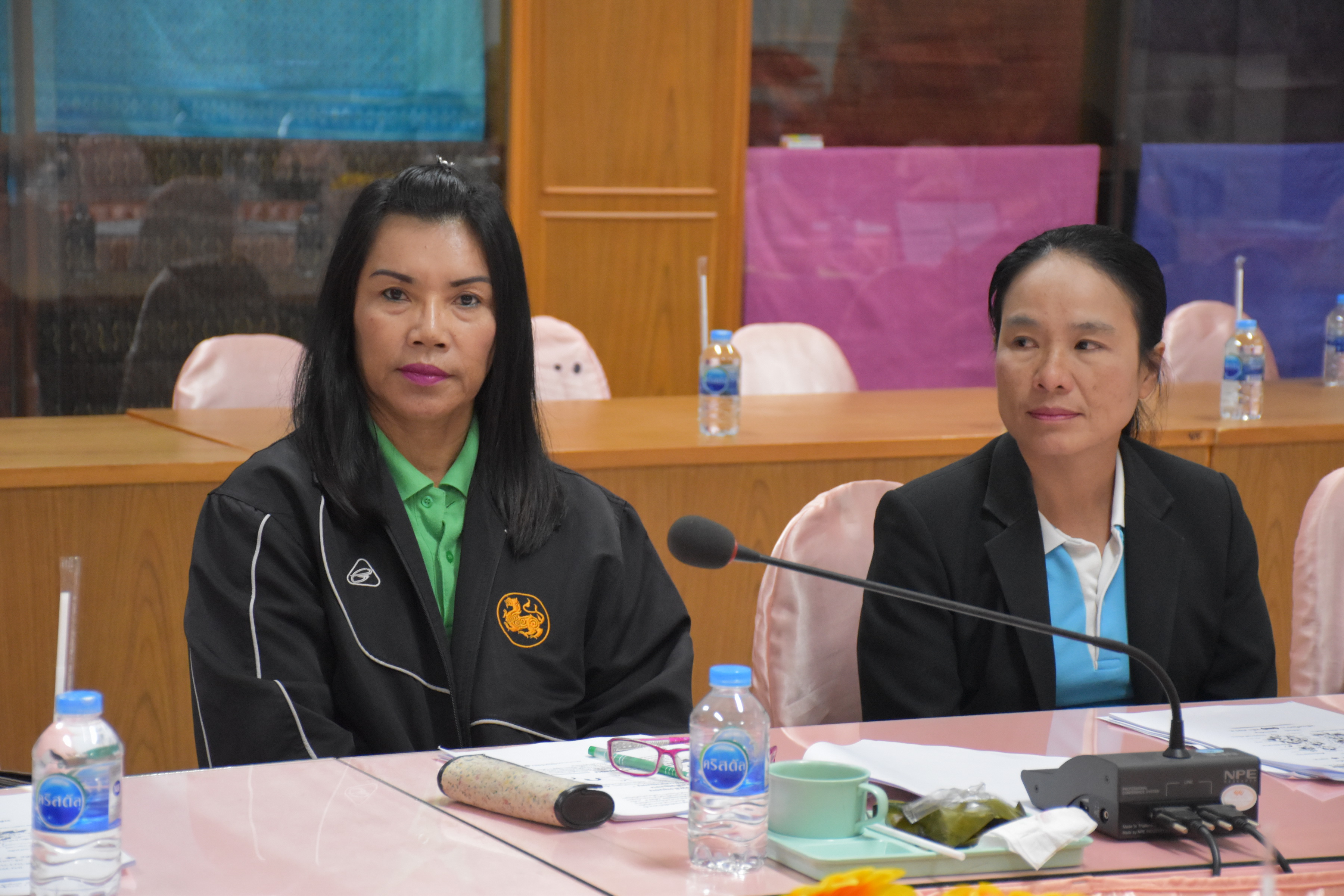 15 พฤศจิกายน 2560 การประชุมเชิงปฏิบัติการคณะกรรมการศูนย์ประสานงานองค์การชุมชน (ศอช.จ.) จังหวัดมหาสารคาม