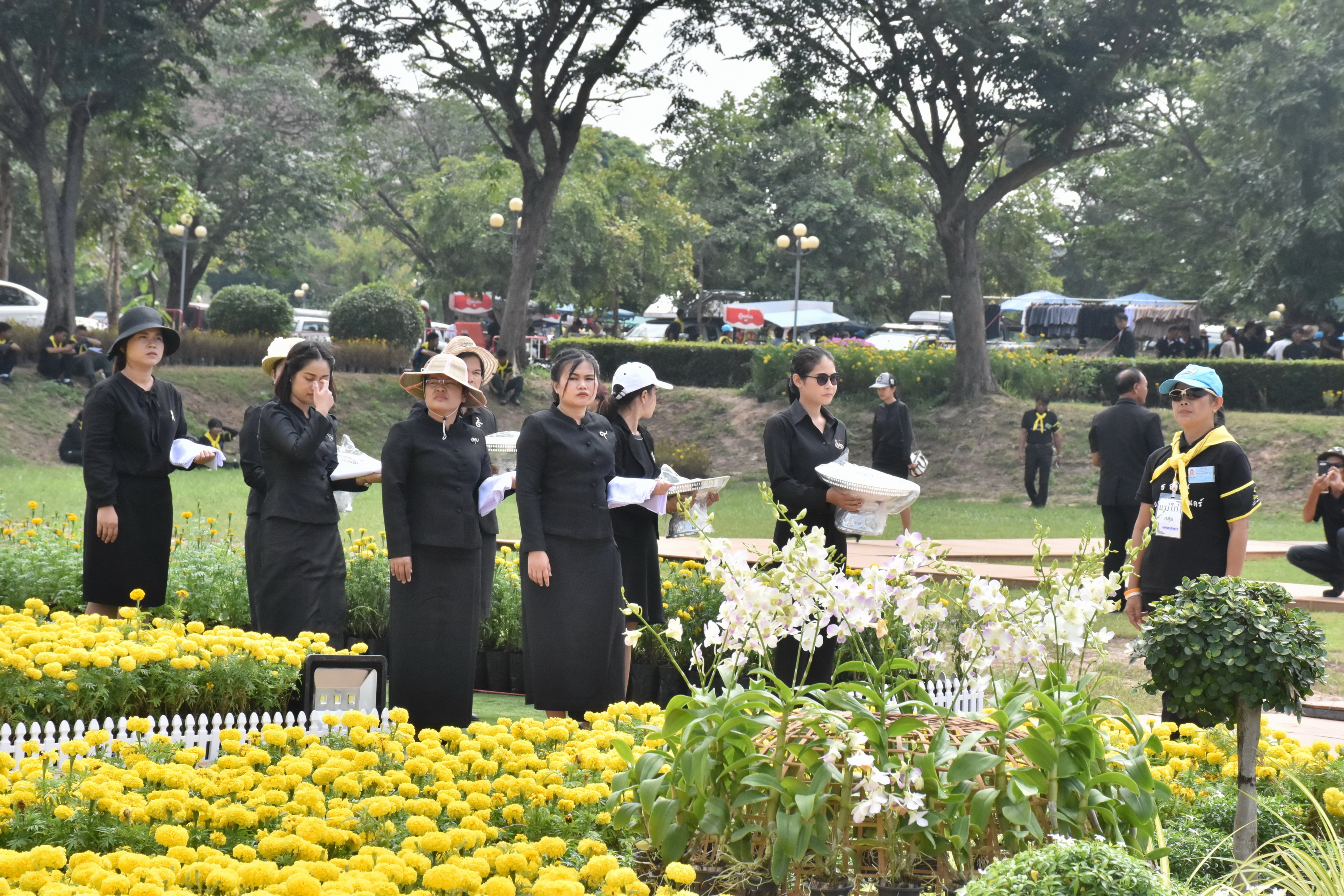 24 ตุลาคม 2560 จังหวัดมหาสารคามจัดประชุมจิตอาสาเฉพาะกิจฯ จังหวัดมหาสารคาม และซักซ้อมการปฏิบัติหน้าที่จิตอาสาเฉพาะกิจ 8 ประเภท ในพระราชพิธีถวายพระเพลิงพระบรมศพฯ แบบเสมือนจริง