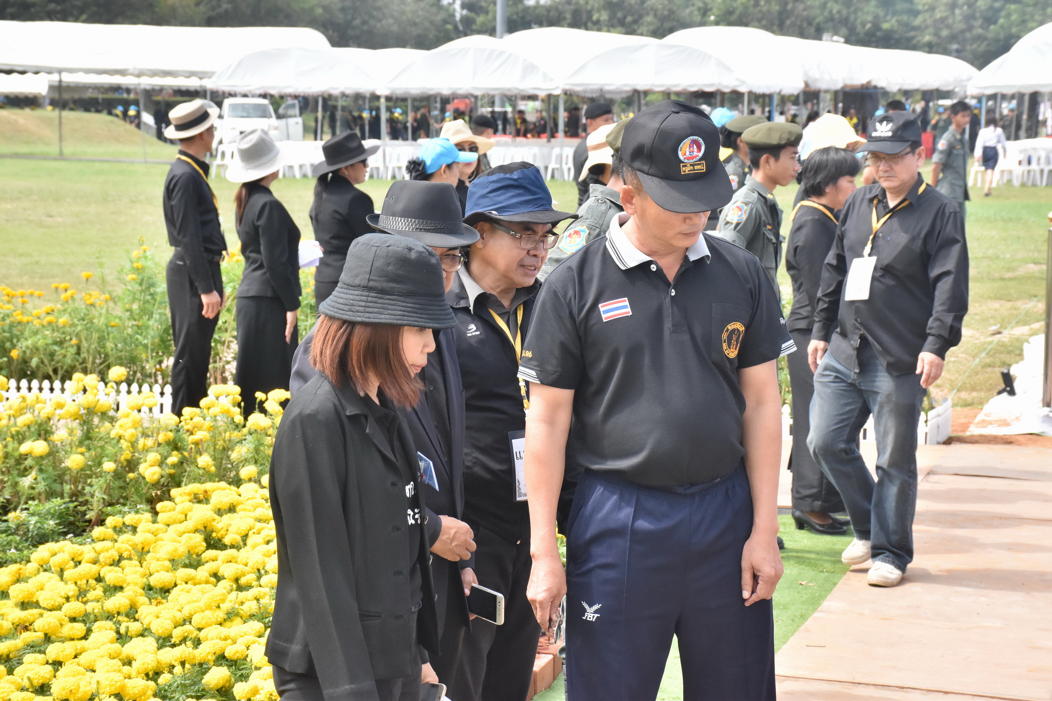 24 ตุลาคม 2560 จังหวัดมหาสารคามจัดประชุมจิตอาสาเฉพาะกิจฯ จังหวัดมหาสารคาม และซักซ้อมการปฏิบัติหน้าที่จิตอาสาเฉพาะกิจ 8 ประเภท ในพระราชพิธีถวายพระเพลิงพระบรมศพฯ แบบเสมือนจริง