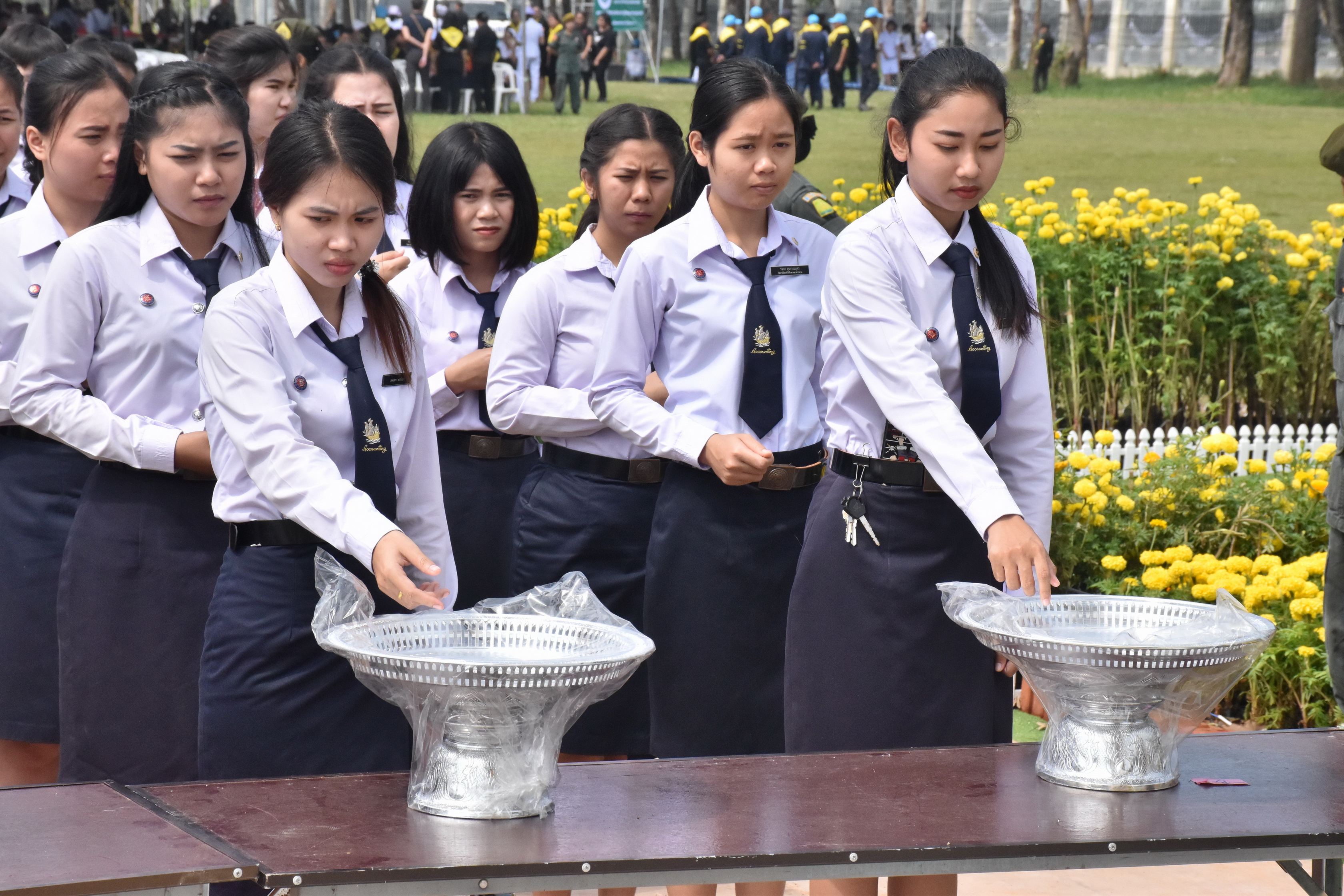 24 ตุลาคม 2560 จังหวัดมหาสารคามจัดประชุมจิตอาสาเฉพาะกิจฯ จังหวัดมหาสารคาม และซักซ้อมการปฏิบัติหน้าที่จิตอาสาเฉพาะกิจ 8 ประเภท ในพระราชพิธีถวายพระเพลิงพระบรมศพฯ แบบเสมือนจริง