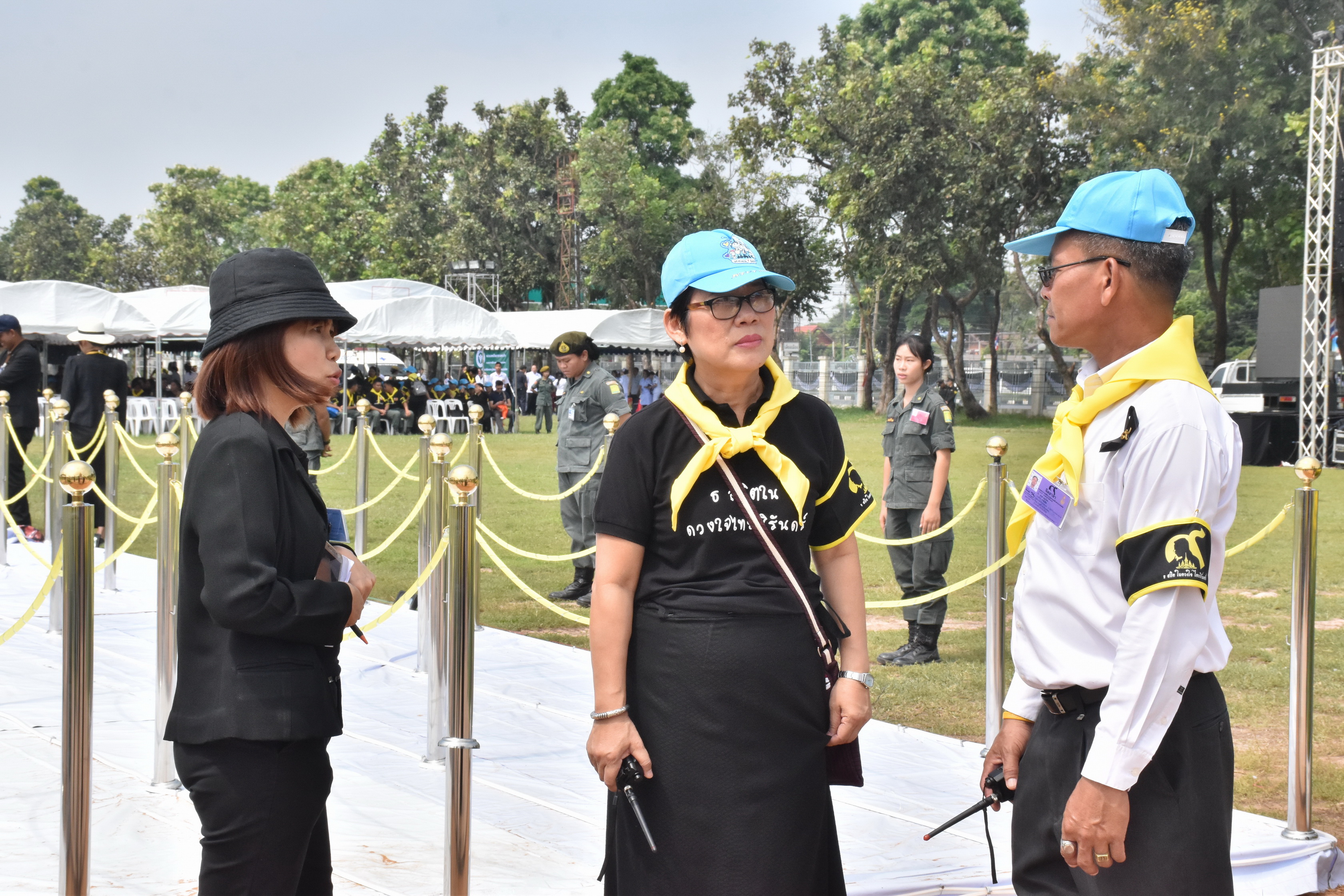 24 ตุลาคม 2560 จังหวัดมหาสารคามจัดประชุมจิตอาสาเฉพาะกิจฯ จังหวัดมหาสารคาม และซักซ้อมการปฏิบัติหน้าที่จิตอาสาเฉพาะกิจ 8 ประเภท ในพระราชพิธีถวายพระเพลิงพระบรมศพฯ แบบเสมือนจริง