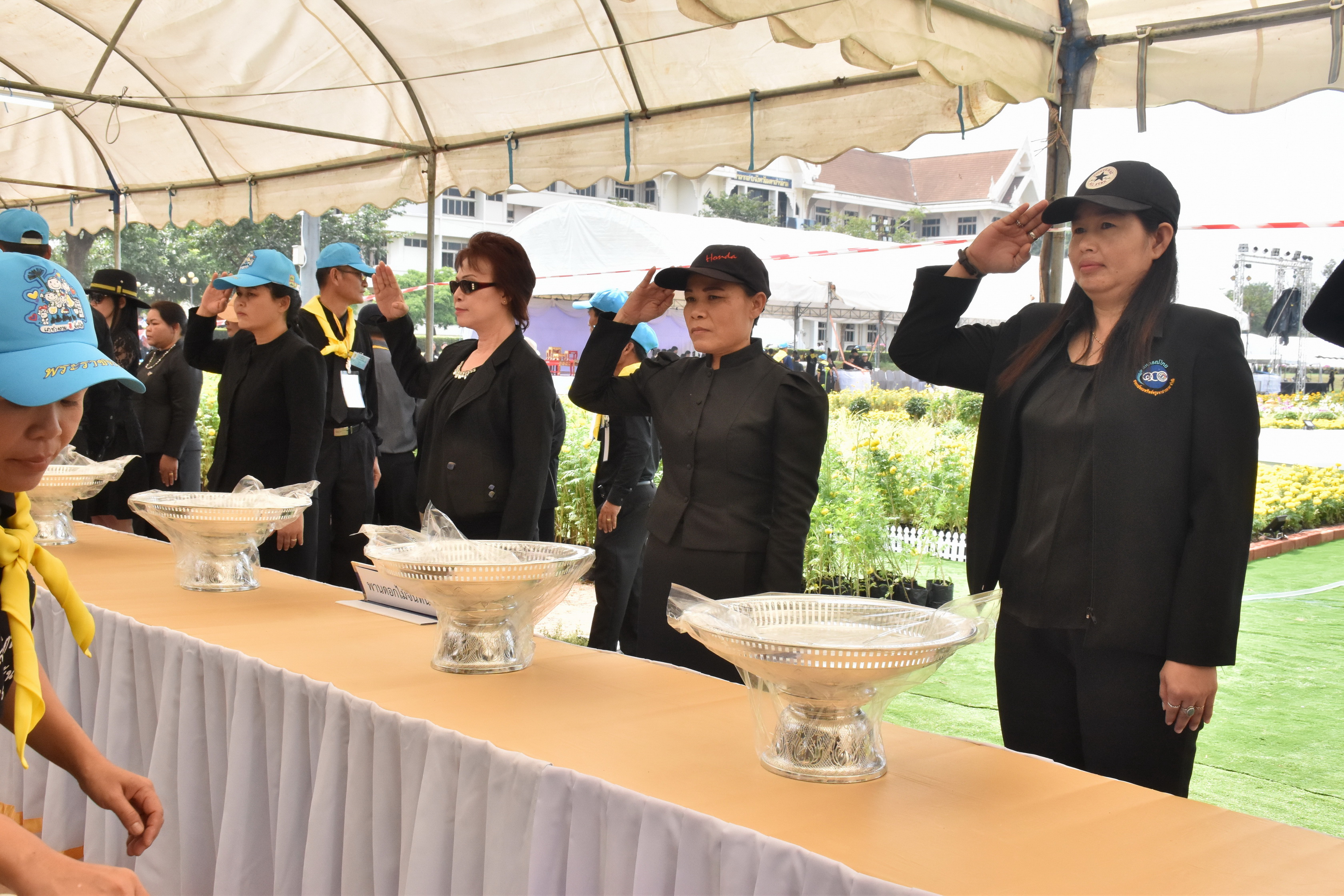 24 ตุลาคม 2560 จังหวัดมหาสารคามจัดประชุมจิตอาสาเฉพาะกิจฯ จังหวัดมหาสารคาม และซักซ้อมการปฏิบัติหน้าที่จิตอาสาเฉพาะกิจ 8 ประเภท ในพระราชพิธีถวายพระเพลิงพระบรมศพฯ แบบเสมือนจริง