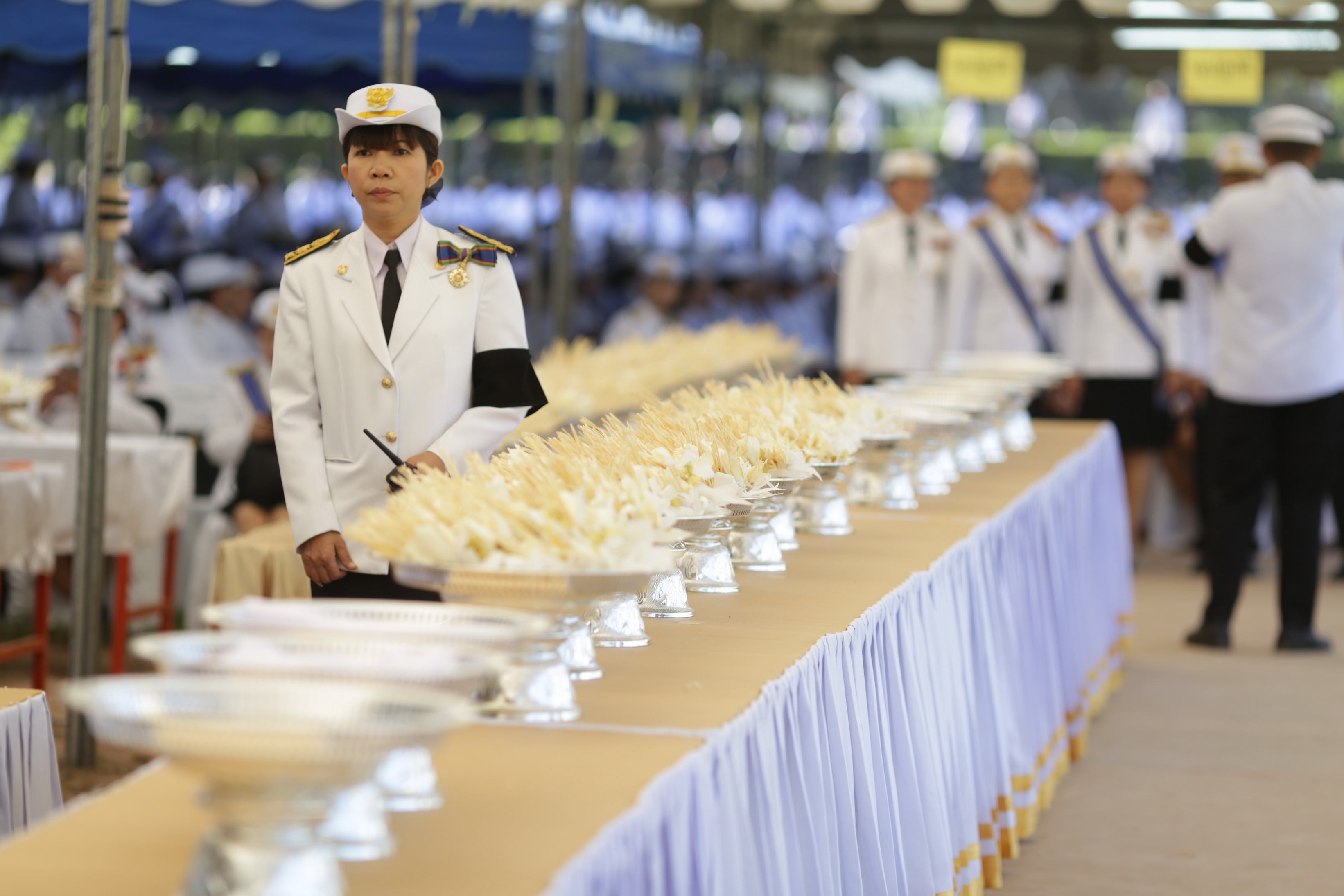 26 ตุลาคม 2560 พระราชพิธีถวายพระเพลิงพระบรมศพพระบาทสมเด็จพระปรมินทรมหาภูมิพลอดุลยเดช บรมนาถบพิตร ณ พระเมรุมาศจำลอง สนามหน้าศาลากลางจังหวัดมหาสารคาม