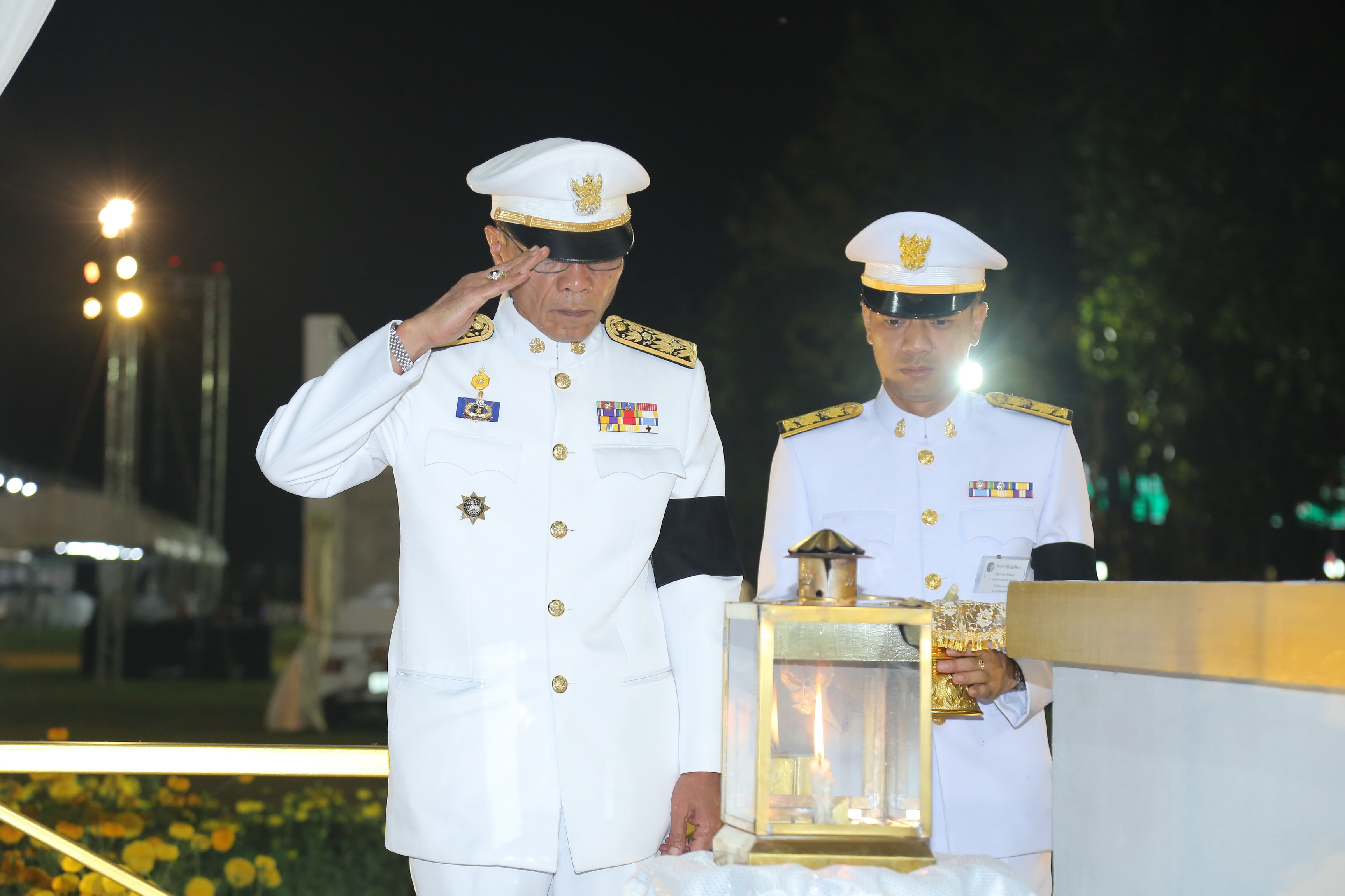 26 ตุลาคม 2560 พระราชพิธีถวายพระเพลิงพระบรมศพพระบาทสมเด็จพระปรมินทรมหาภูมิพลอดุลยเดช บรมนาถบพิตร ณ พระเมรุมาศจำลอง สนามหน้าศาลากลางจังหวัดมหาสารคาม