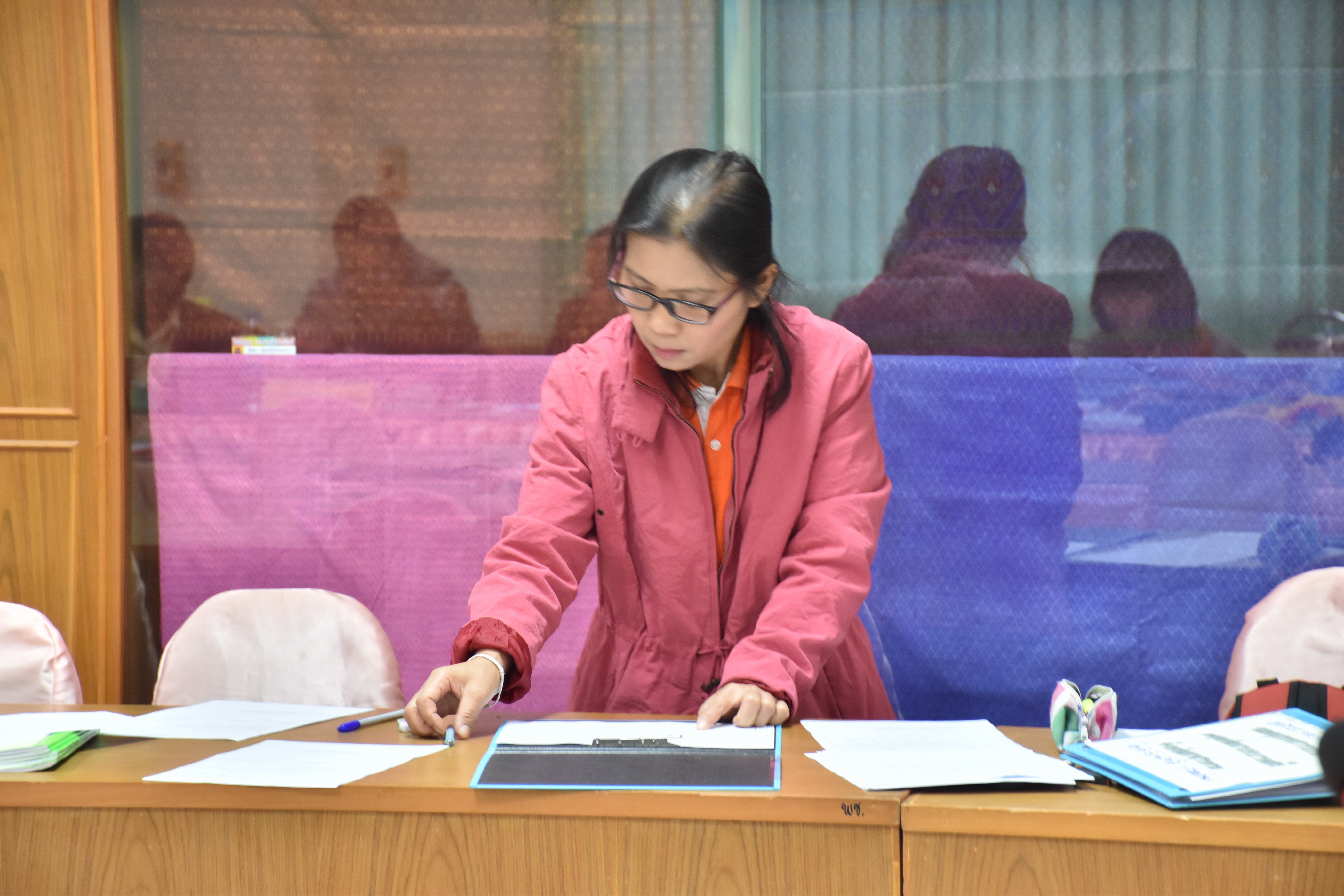 21 ธันวาคม 2560 การประชุมคณะอนุกรรมการบริหารกองทุนพัฒนาบทบาทสตรีจังหวัดมหาสารคาม ครั้งที่ 1/2561