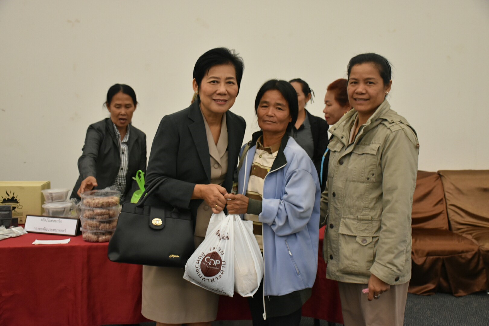 25 ธันวาคม 2560 “โครงการเพิ่มประสิทธิภาพด้านการบริหารจัดการกลุ่มอาชีพแก่คณะกรรมการเครือข่ายอาชีพสมาชิกกองทุนพัฒนาบทบาทสตรี”