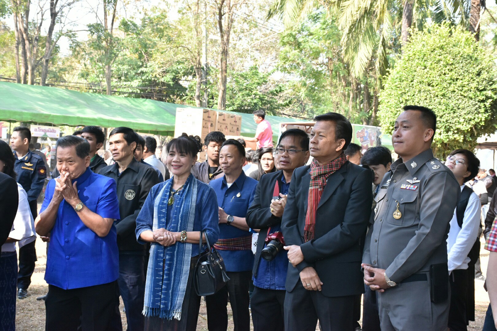 19 ธันวาคม 2560 งานแถลงข่าว “ประเพณีบุญเบิกฟ้าและงานกาชาดจังหวัดมหาสารคาม ปี 2561” พร้อมร่วมสมทบของรางวัลร้านมัจฉากาชาด ปี 2561
