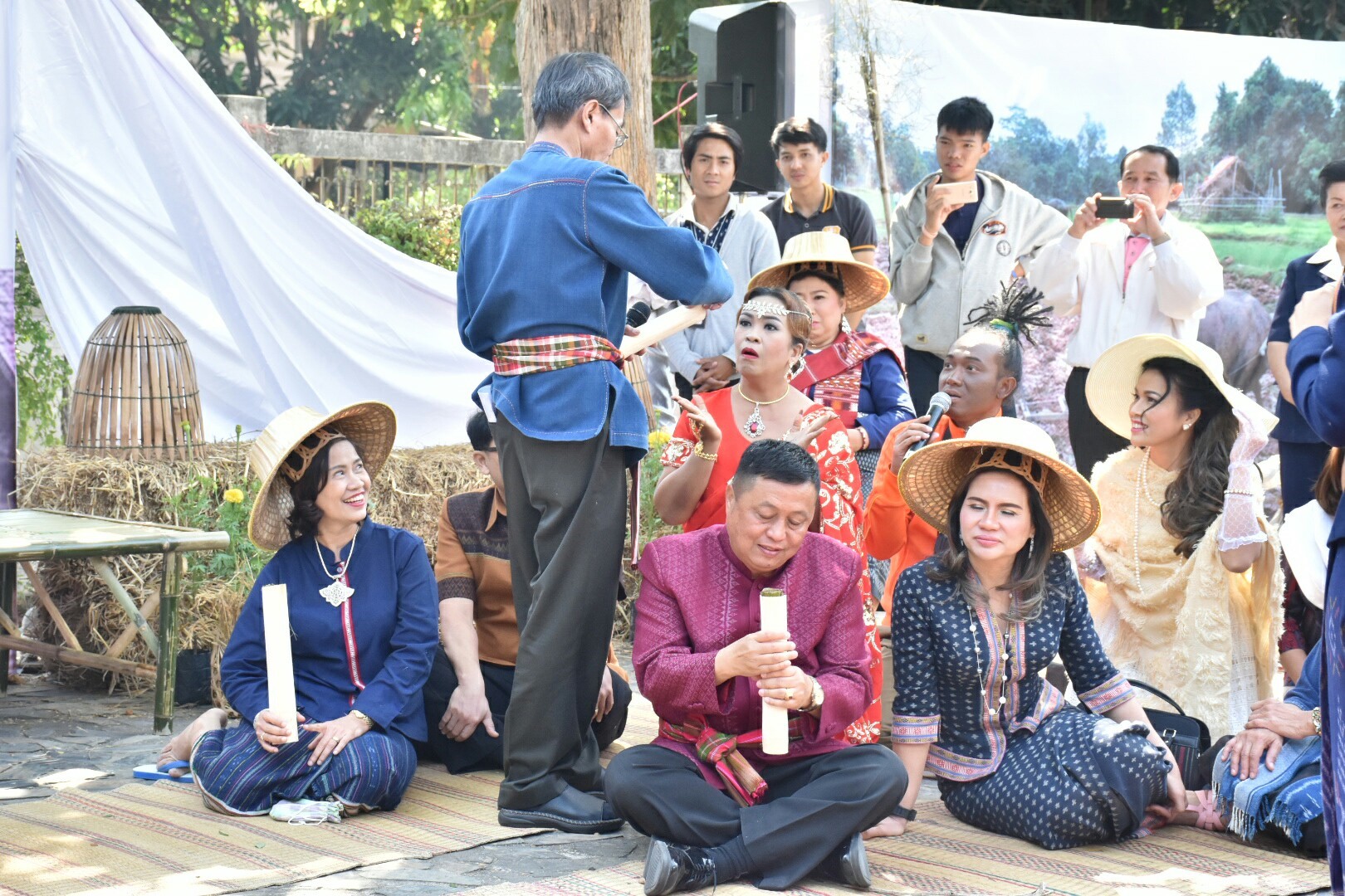19 ธันวาคม 2560 งานแถลงข่าว “ประเพณีบุญเบิกฟ้าและงานกาชาดจังหวัดมหาสารคาม ปี 2561” พร้อมร่วมสมทบของรางวัลร้านมัจฉากาชาด ปี 2561
