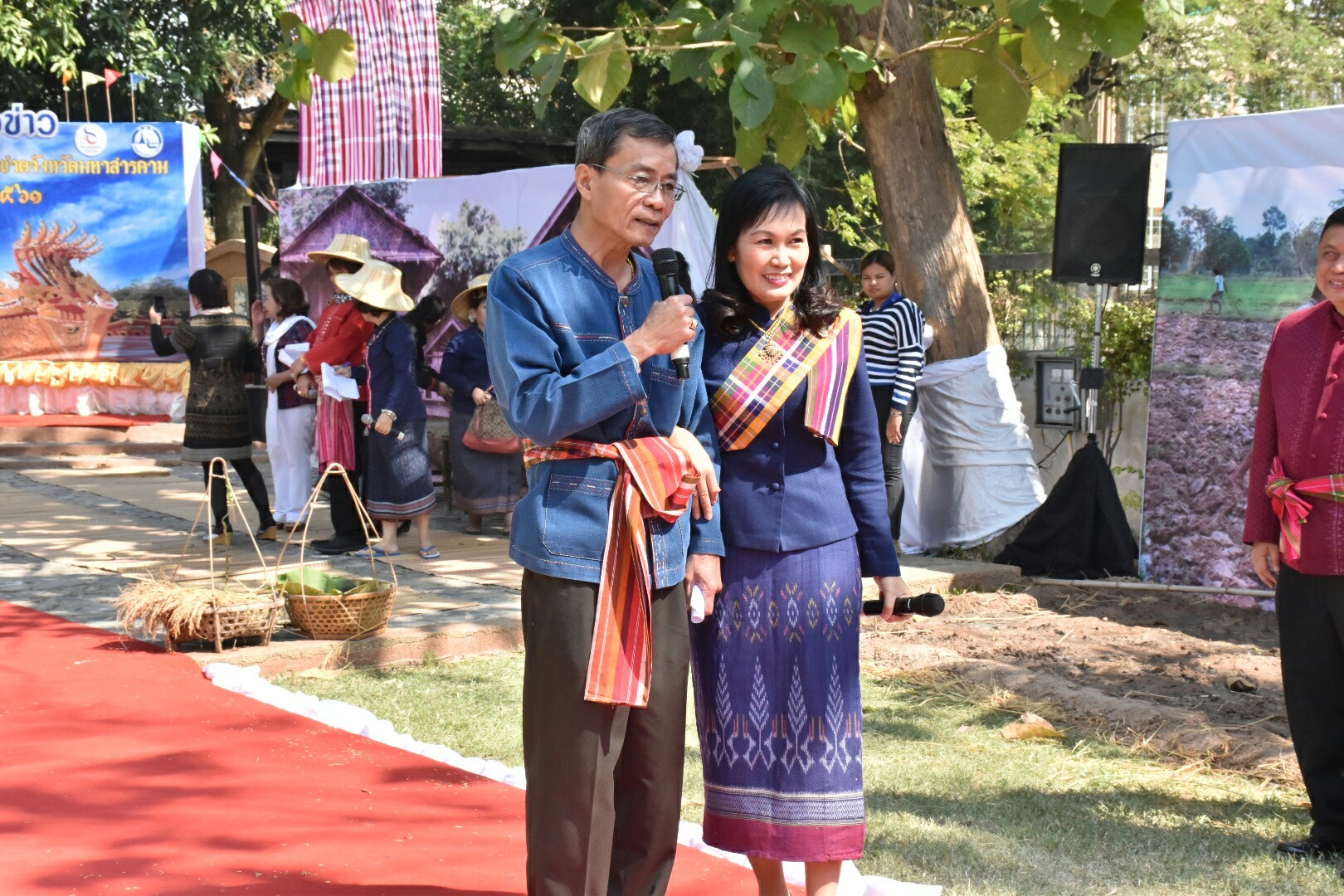 19 ธันวาคม 2560 งานแถลงข่าว “ประเพณีบุญเบิกฟ้าและงานกาชาดจังหวัดมหาสารคาม ปี 2561” พร้อมร่วมสมทบของรางวัลร้านมัจฉากาชาด ปี 2561