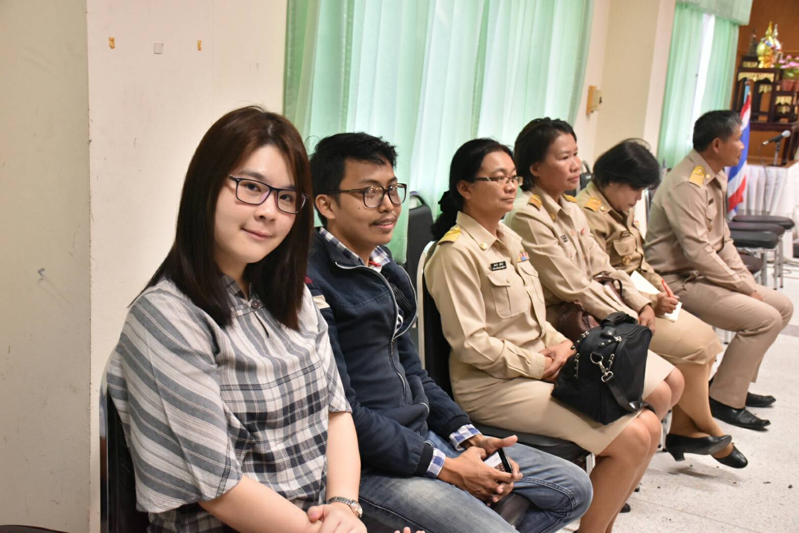 29 ธันวาคม 2560 โครงการเสริมสร้างจริยธรรมข้าราชการ สำนักงานพัฒนาชุมชนจังหวัดมหาสารคาม ประจำปี 2561