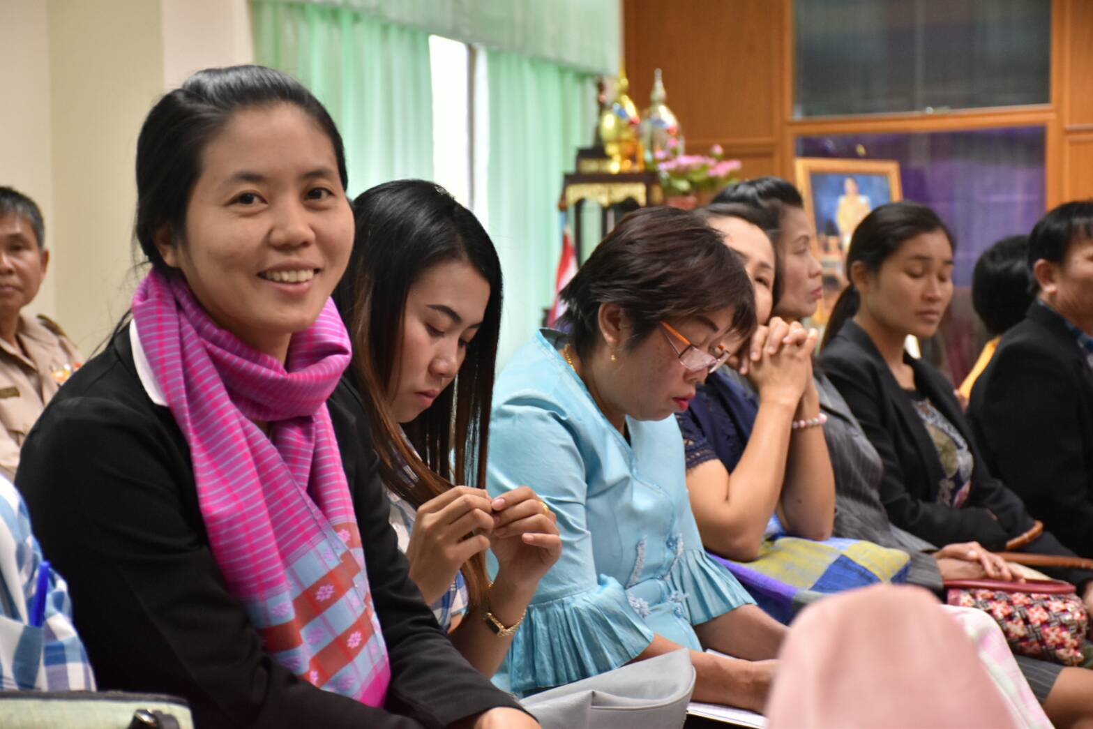 29 ธันวาคม 2560 โครงการเสริมสร้างจริยธรรมข้าราชการ สำนักงานพัฒนาชุมชนจังหวัดมหาสารคาม ประจำปี 2561