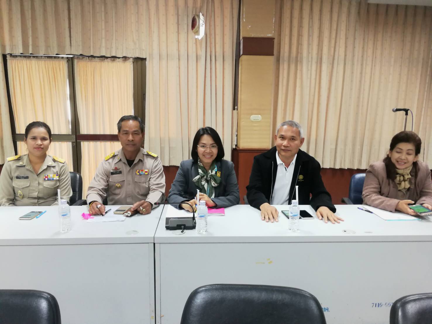 27 ธันวาคม 2560 การประชุมคณะกรรมการรักษาความมั่นคงและความสงบเรียบร้อยจังหวัดมหาสารคาม