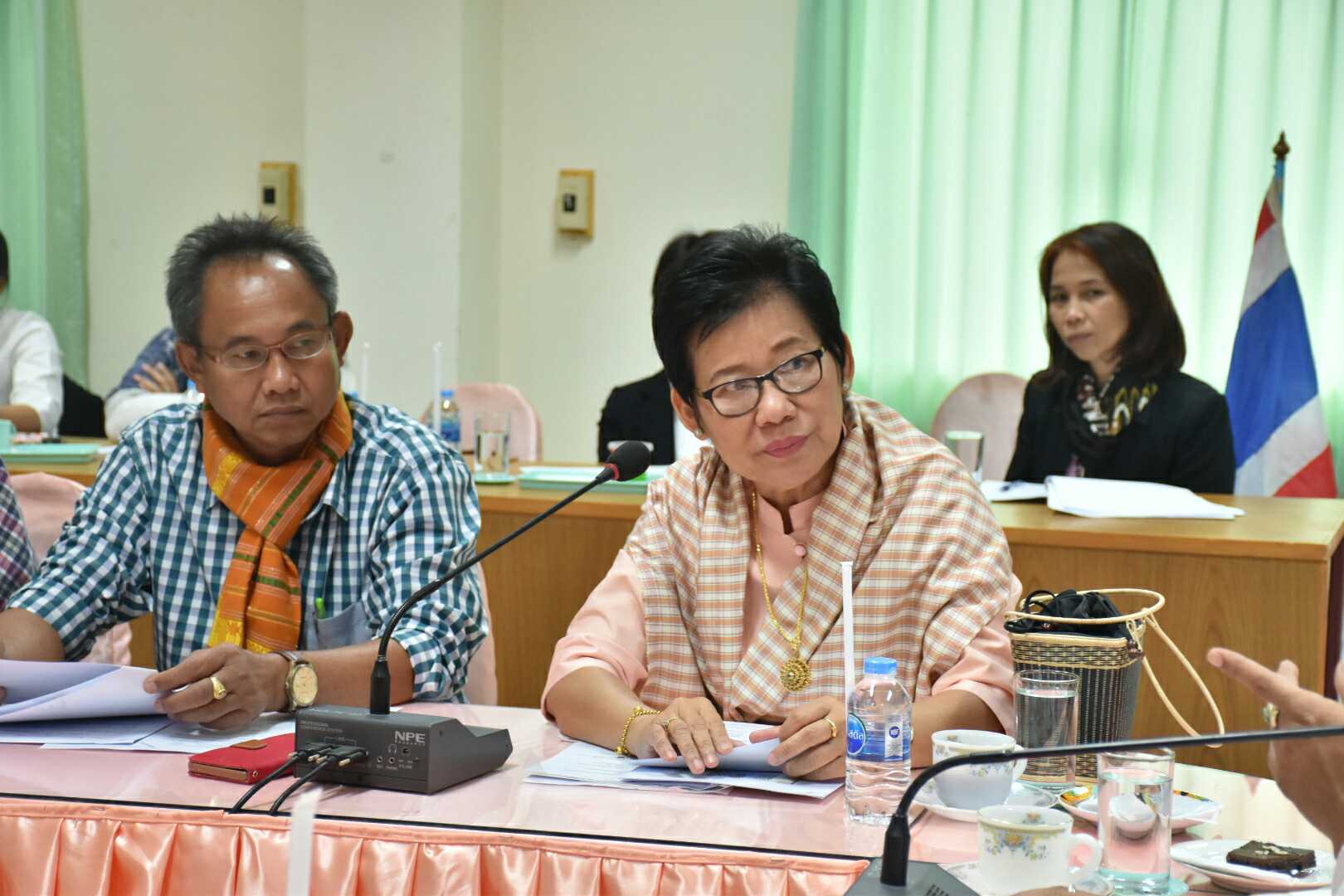 11 มกราคม 2561 การประชุมการจัดกิจกรรม “เส้นสายลายไหม” ในงานบุญเบิกฟ้าและกาชาดจังหวัดมหาสารคาม ประจำปี 2561 ครั้งที่ 1/2561