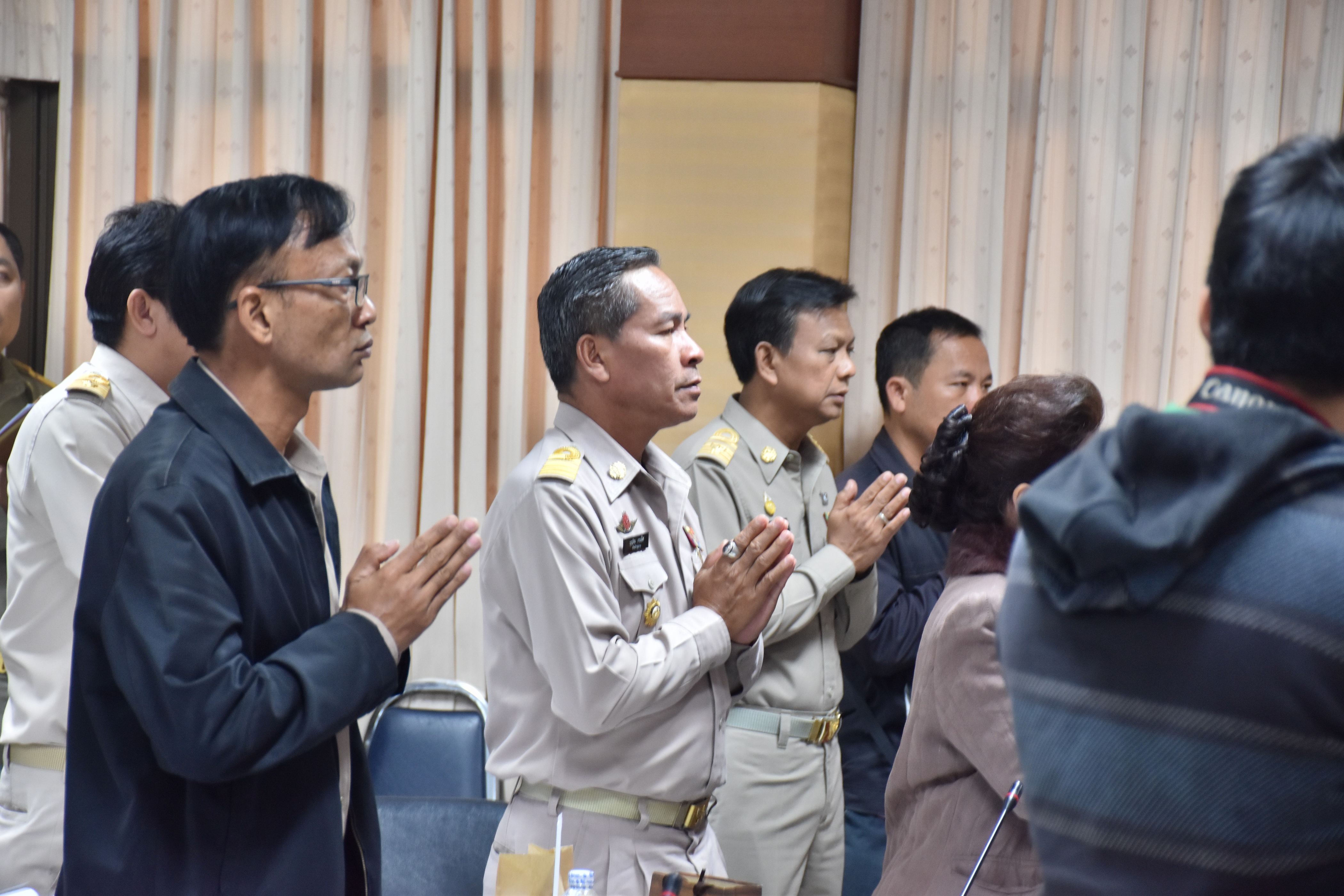 27 ธันวาคม 2560 การประชุมคณะกรรมการจังหวัดมหาสารคาม หัวหน้าส่วนราชการ นายอำเภอ ประจำเดือนธันวาคม 2560