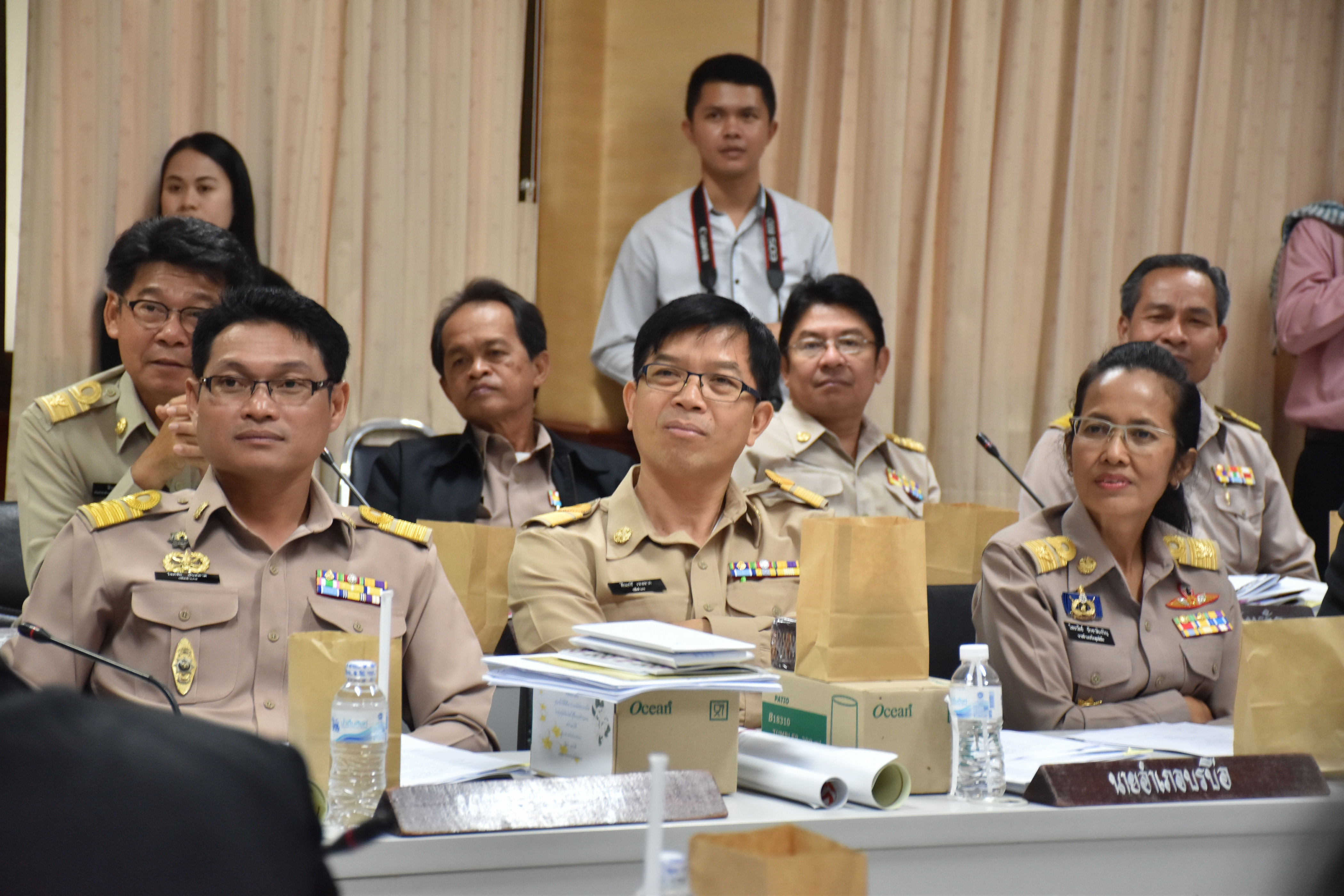 27 ธันวาคม 2560 การประชุมคณะกรรมการจังหวัดมหาสารคาม หัวหน้าส่วนราชการ นายอำเภอ ประจำเดือนธันวาคม 2560