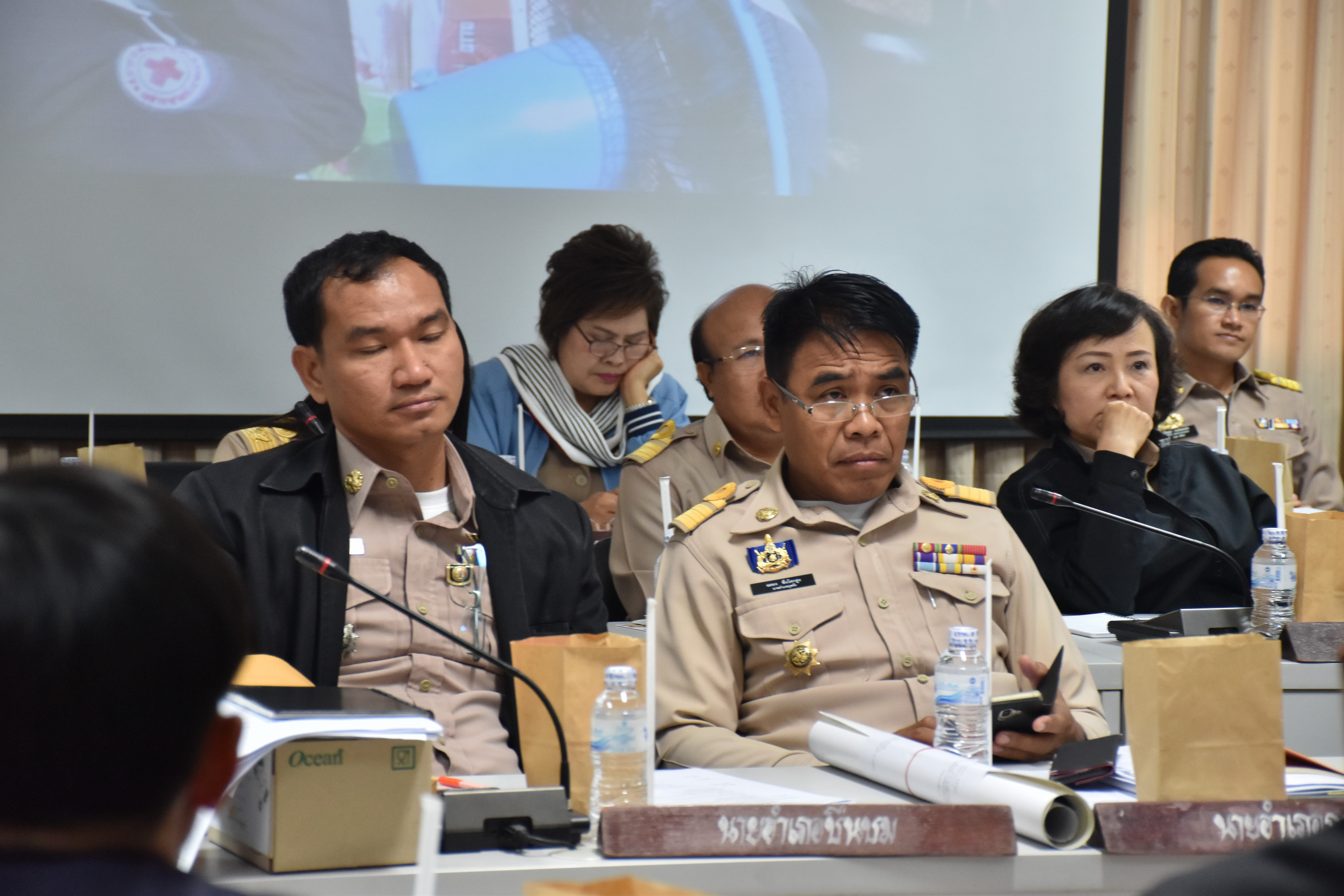 27 ธันวาคม 2560 การประชุมคณะกรรมการจังหวัดมหาสารคาม หัวหน้าส่วนราชการ นายอำเภอ ประจำเดือนธันวาคม 2560