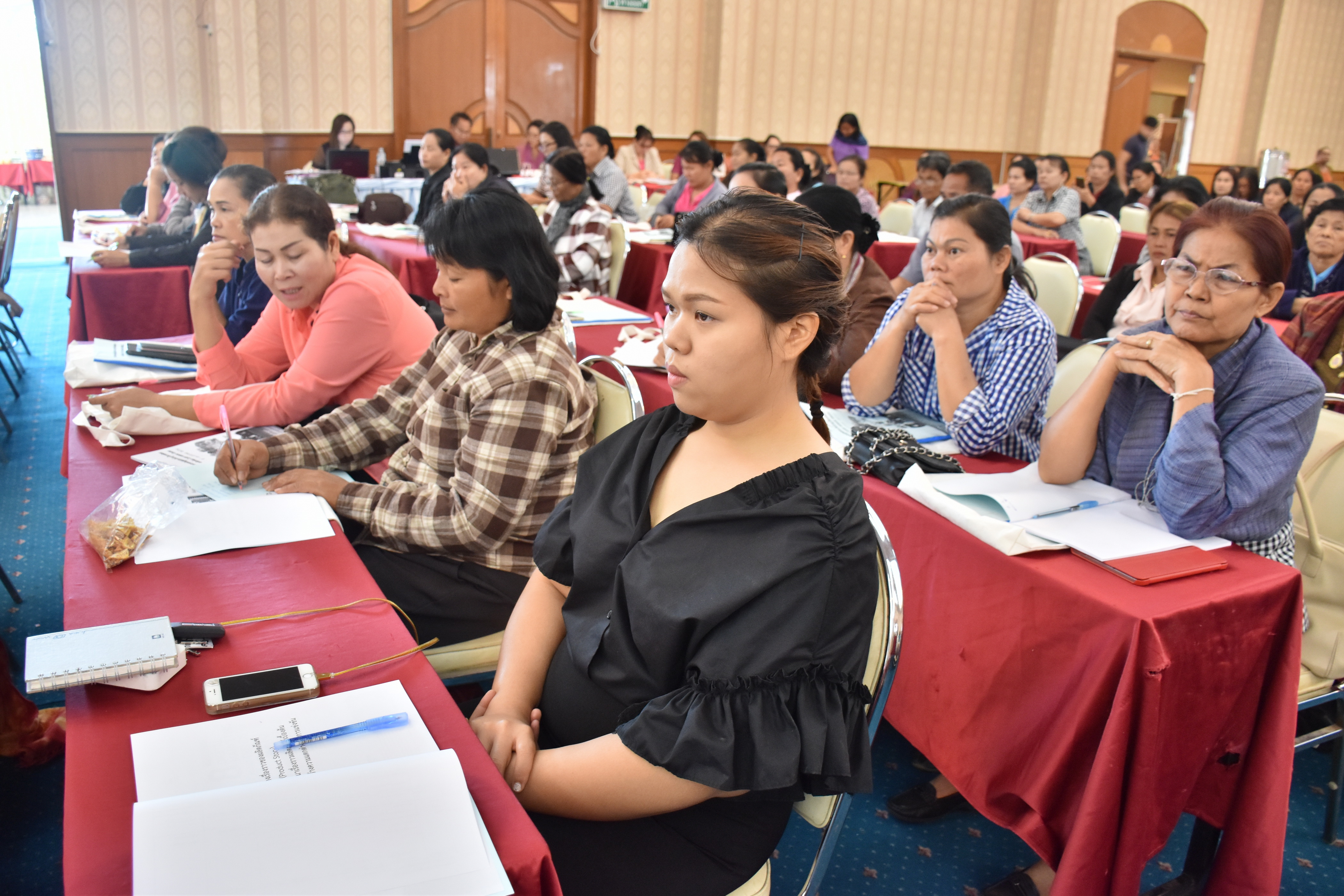 9 มกราคม 2561 โครงการประชุมเชิงปฏิบัติการให้ความรู้ในการพัฒนาผลิตภัณฑ์ OTOP แยกตาม Cluster