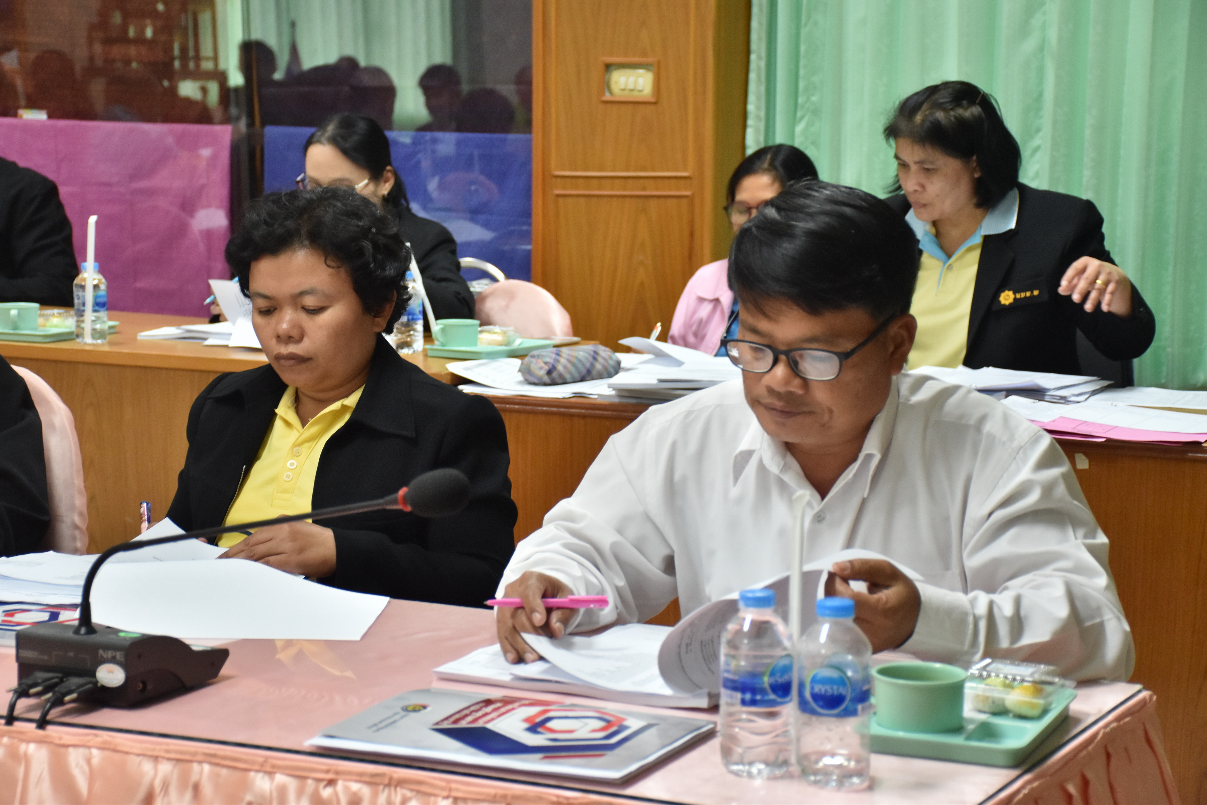 10 มกราคม 2561 การประชุมคณะกรรมการประสานและขับเคลื่อนนโยบายสานพลังประชารัฐ ประจำจังหวัดมหาสารคาม (คสป.) และผู้เกี่ยวข้อง ครั้งที่ 2/2561