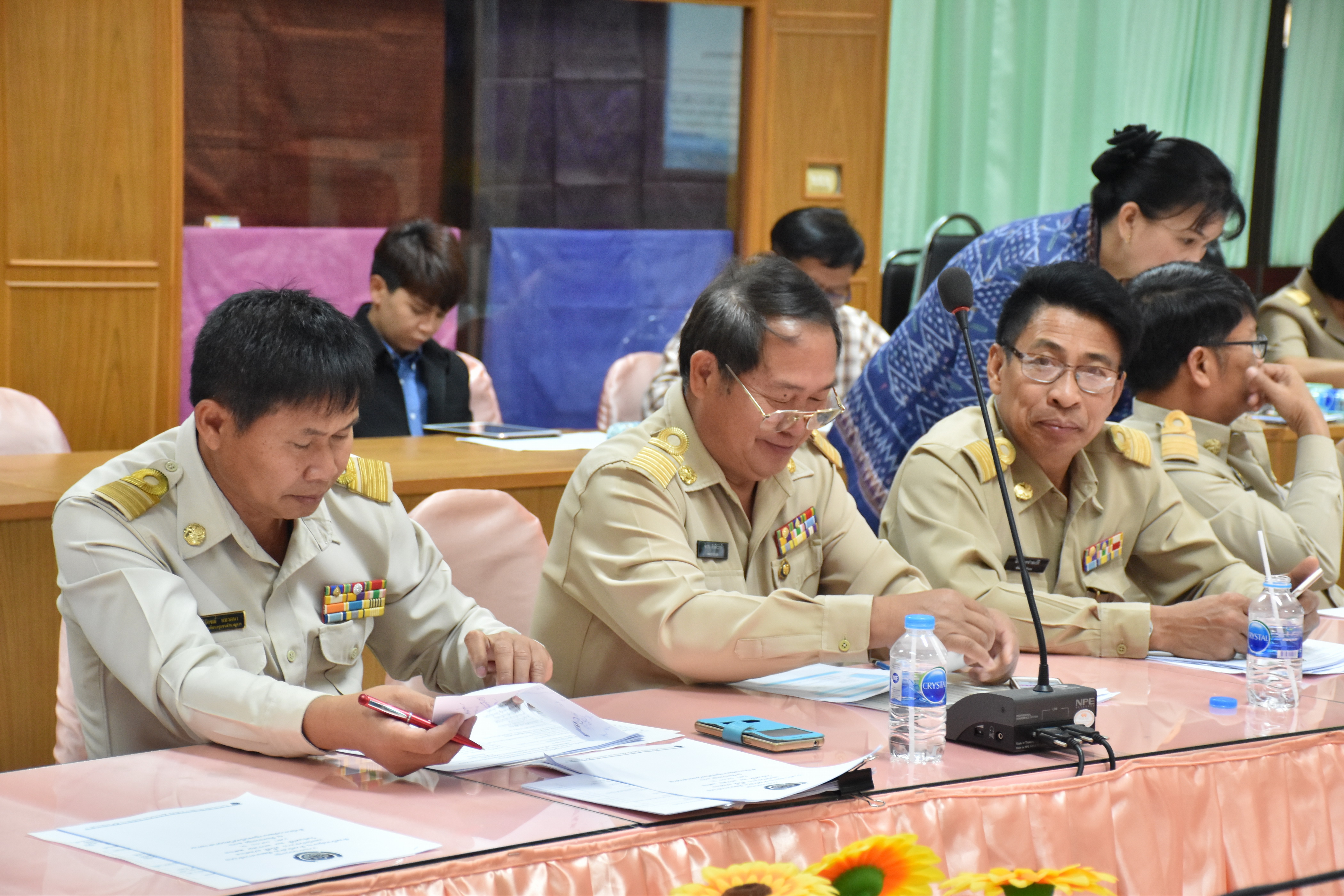 29 มกราคม 2561 การประชุมหัวหน้ากลุ่ม หัวหน้าฝ่าย พัฒนาการอำเภอ และนักวิชาการพัฒนาชุมชนจังหวัดมหาสารคาม ประจำปีงบประมาณ 2561