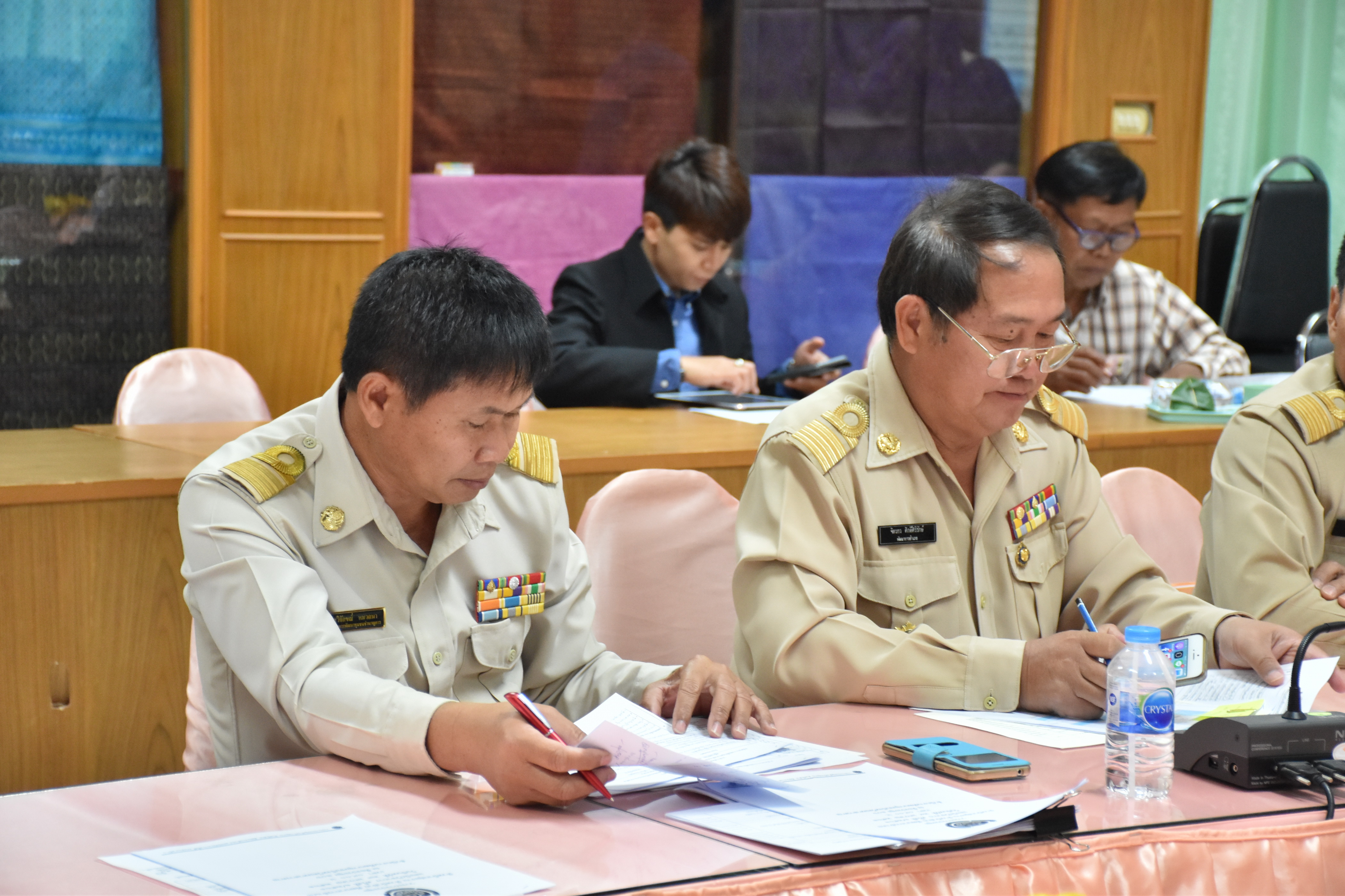 29 มกราคม 2561 การประชุมหัวหน้ากลุ่ม หัวหน้าฝ่าย พัฒนาการอำเภอ และนักวิชาการพัฒนาชุมชนจังหวัดมหาสารคาม ประจำปีงบประมาณ 2561